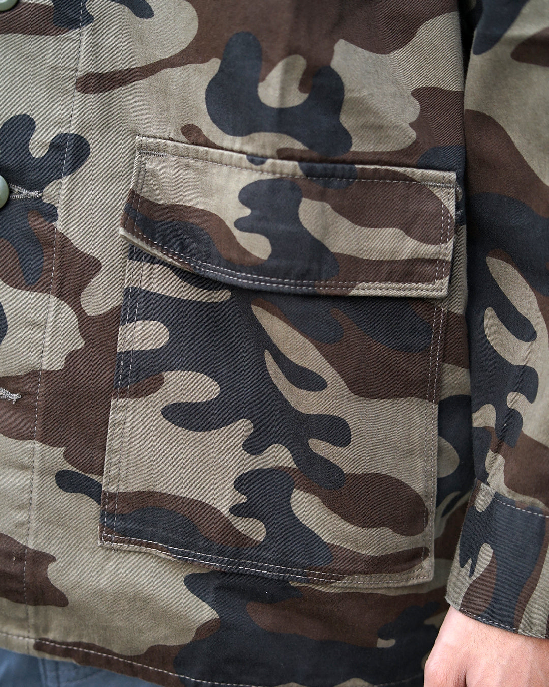 Jacket Shirt Chinzu C004 Olive