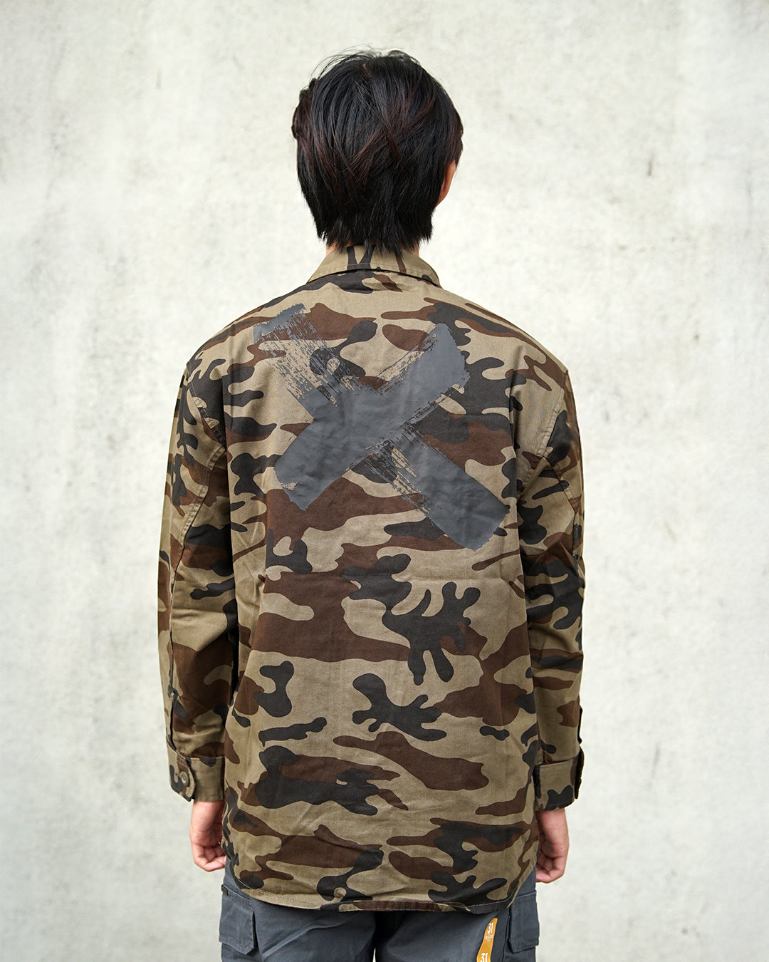 Jacket Shirt Army MGWay Chou C003 Olive