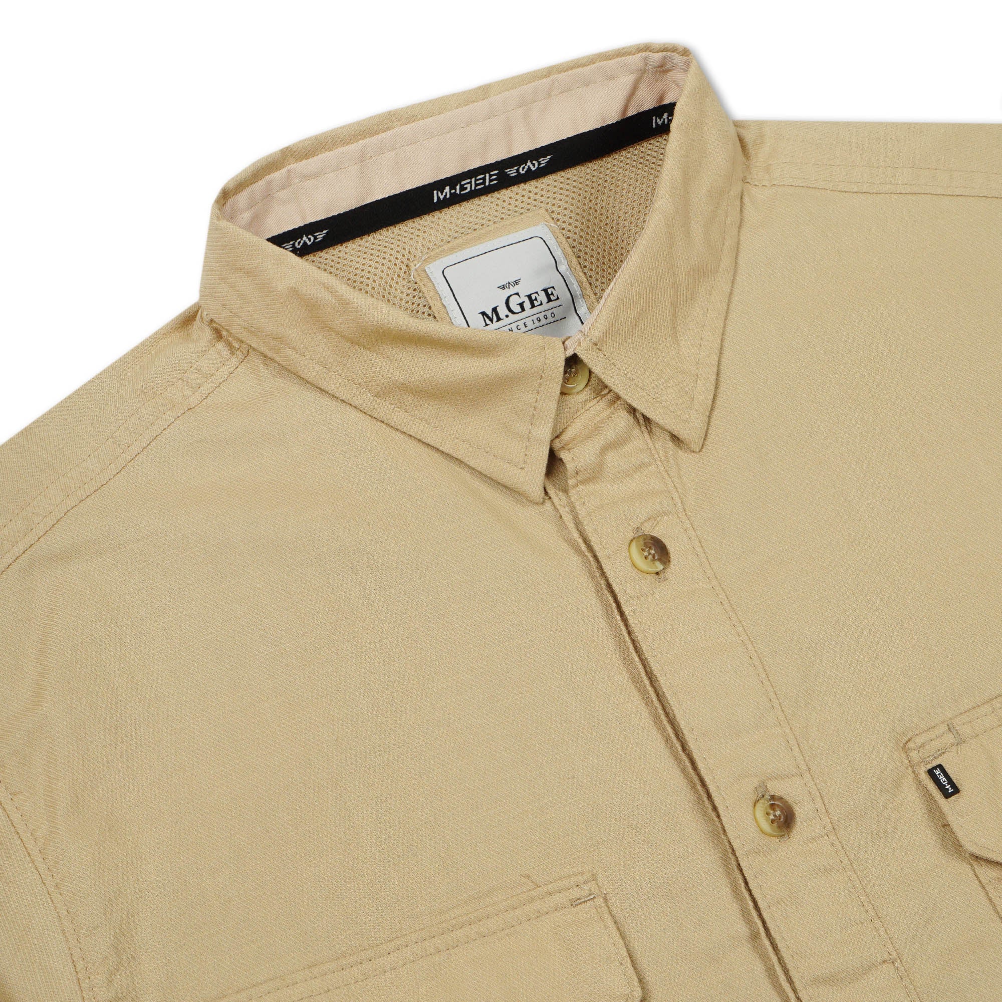 Shirt Long Sleeve Outdoor CAMPER KHAKY