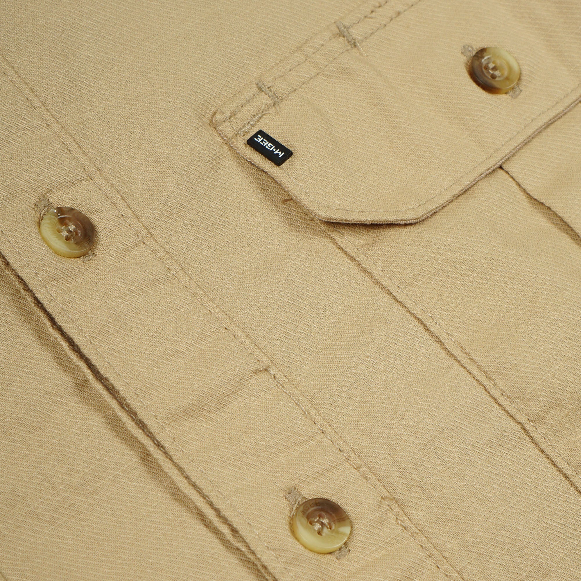 Shirt Long Sleeve Outdoor CAMPER KHAKY