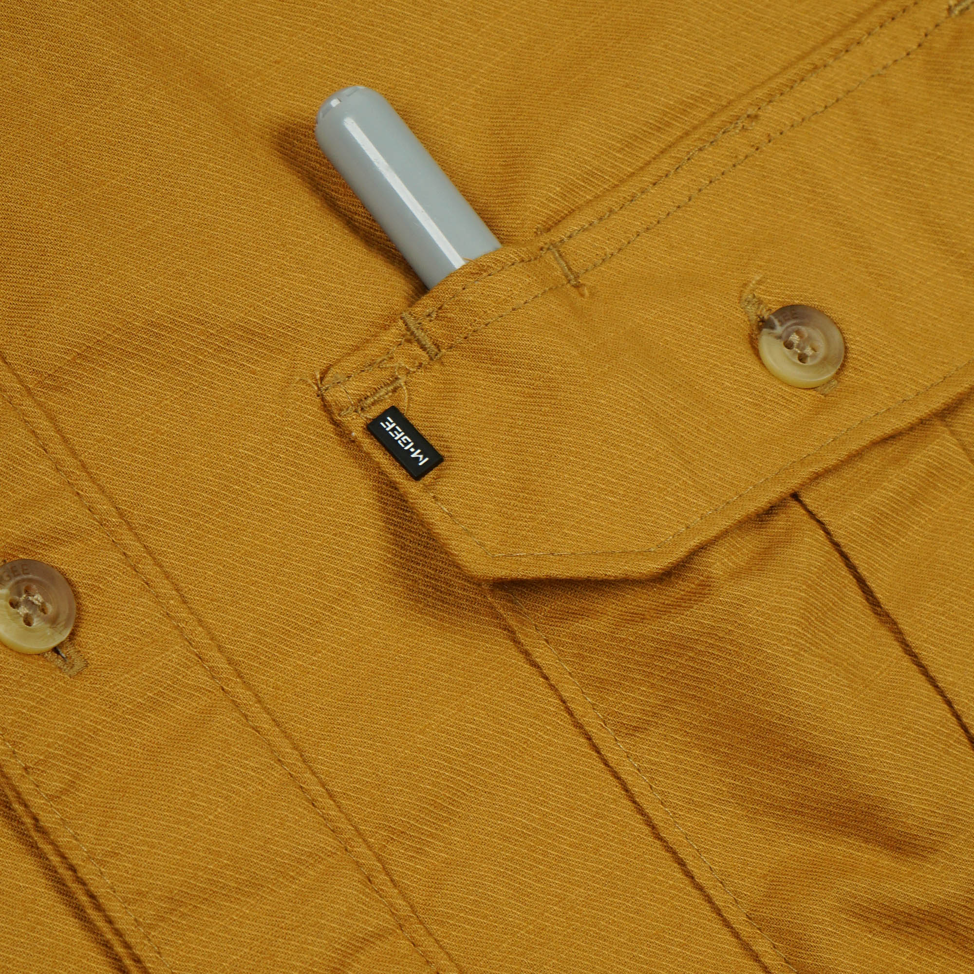 Shirt Long Sleeve Outdoor CAMPER YELLOW