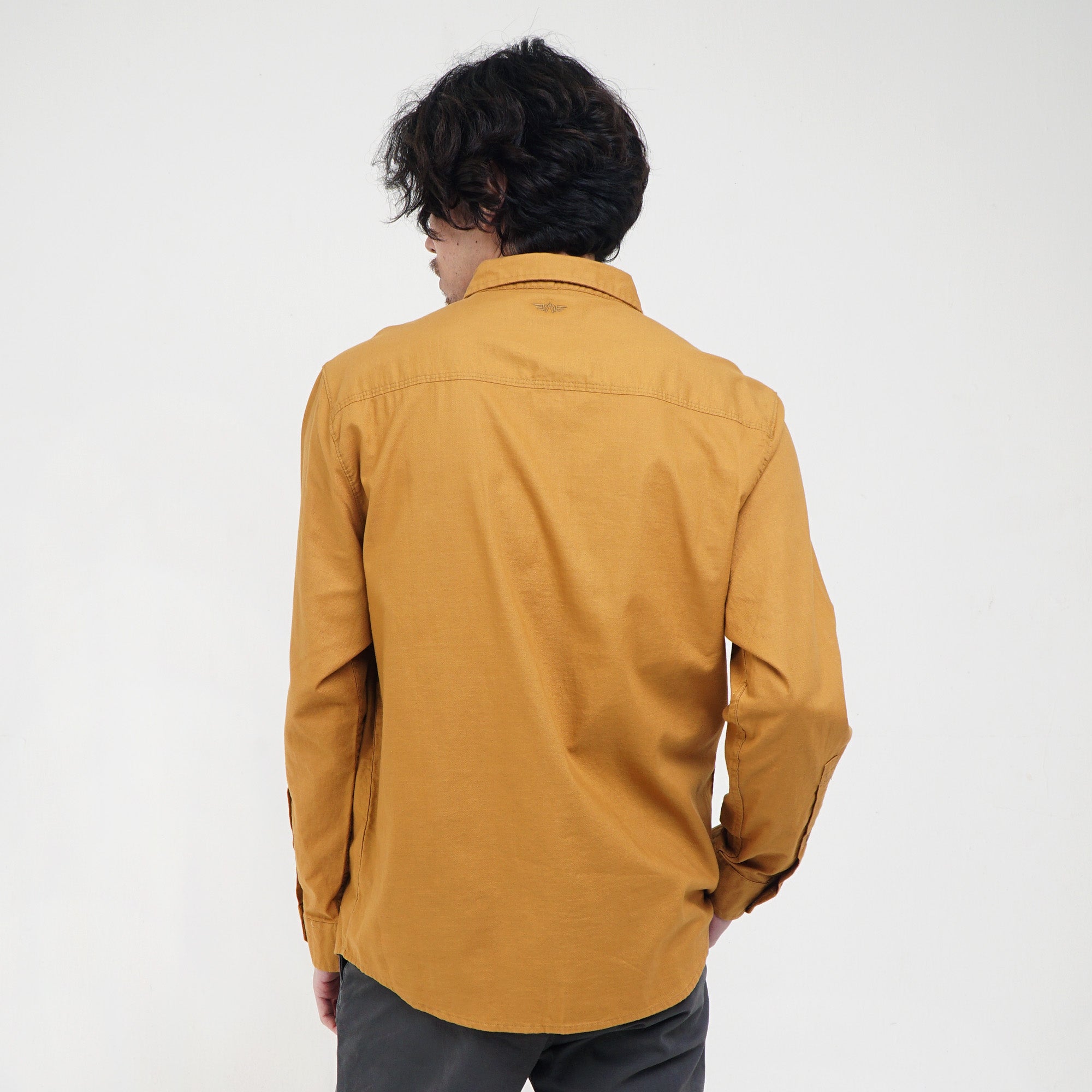 Shirt Long Sleeve Outdoor CAMPER YELLOW