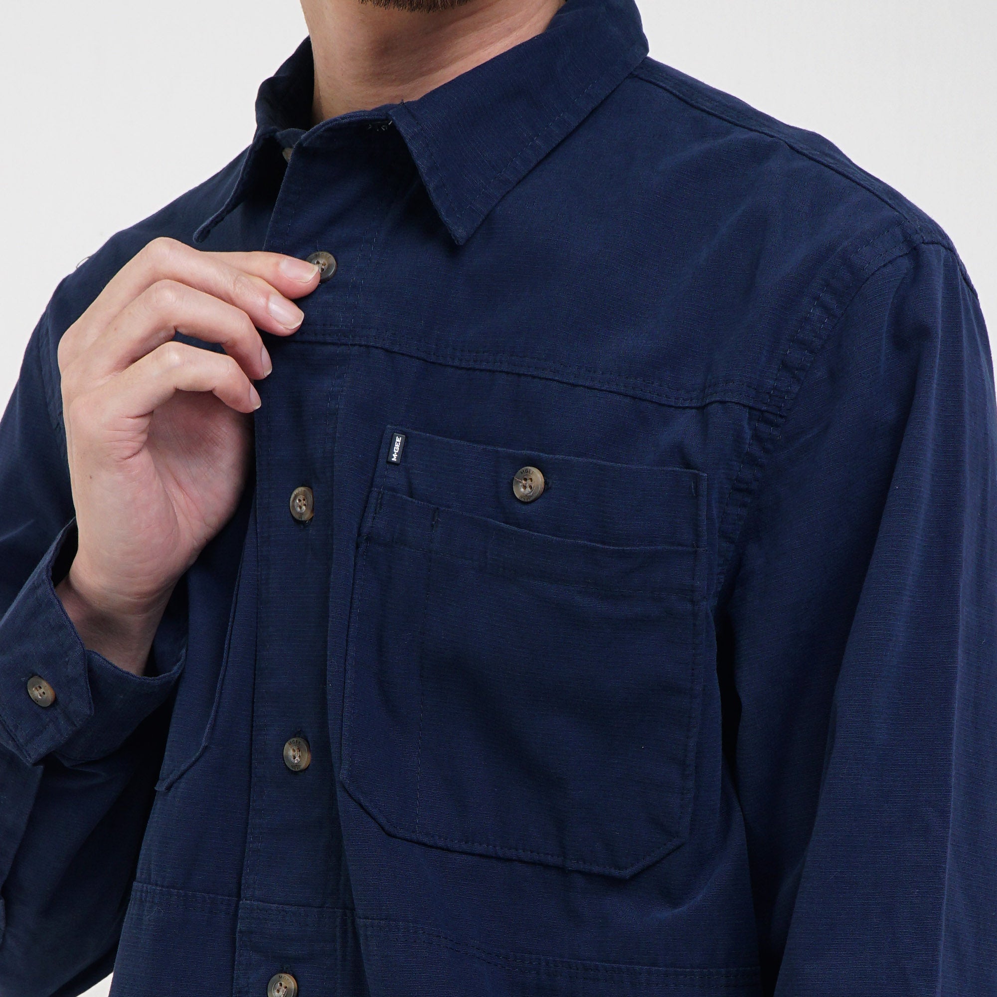Kemeja Lengan Panjang CAMPER C013 NAVY