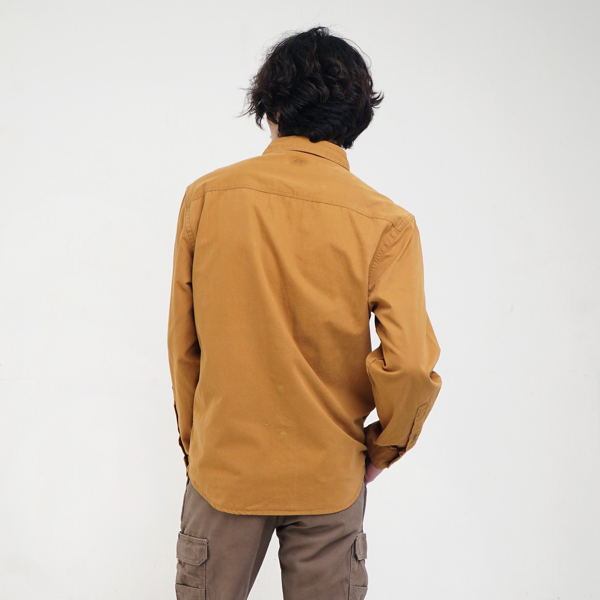 Kemeja Lengan Panjang CAMPER C013 YELLOW