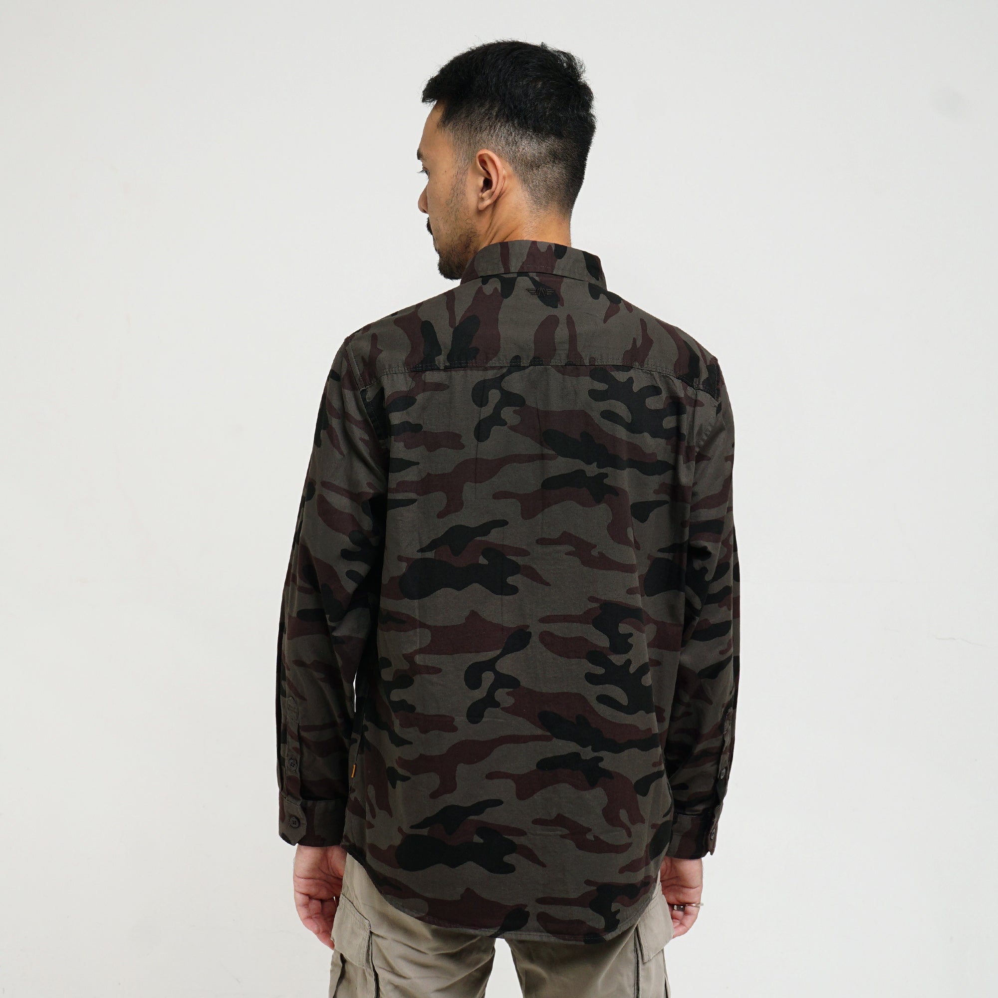 Shirt Long Sleeve CAMPER 19 DK GREEN