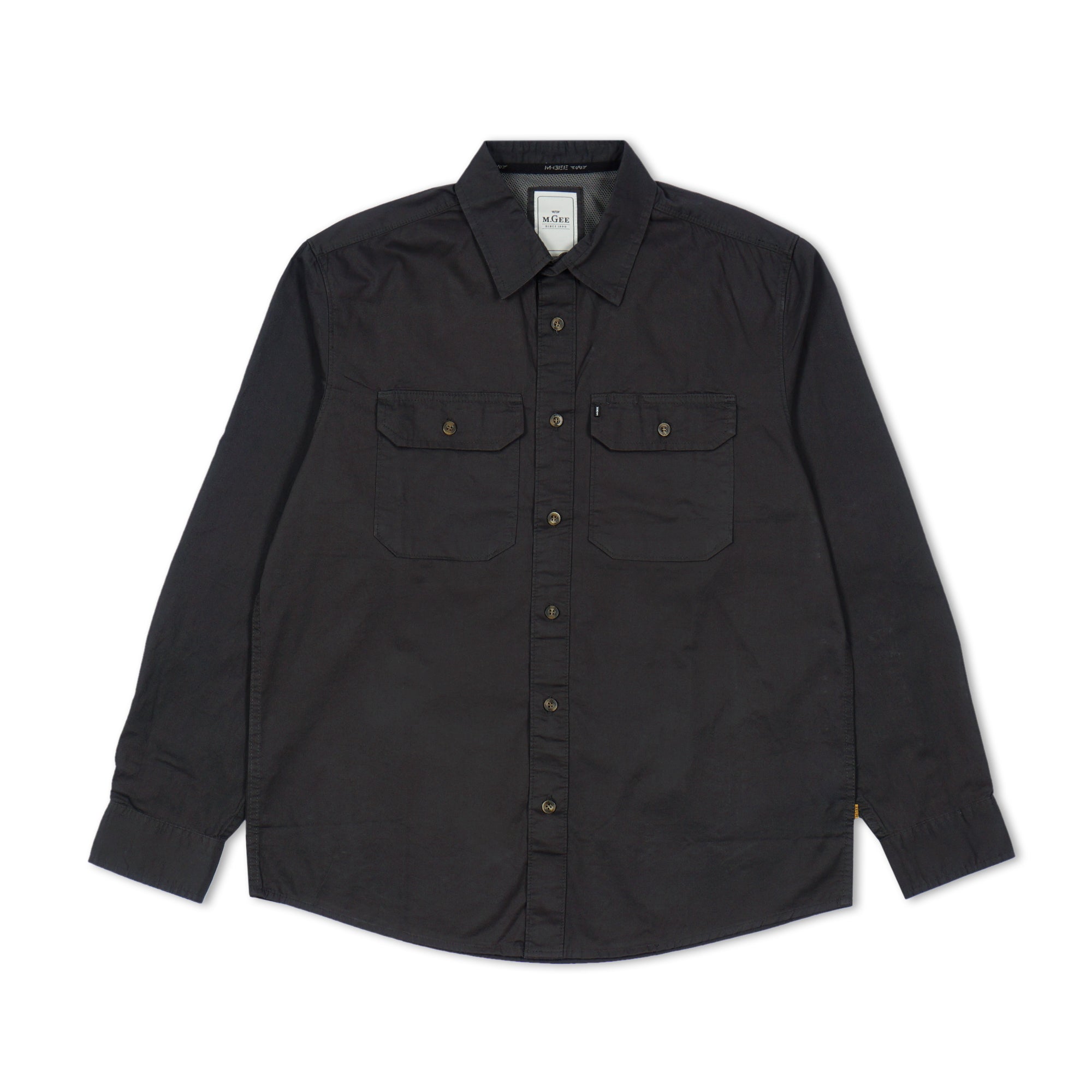 Kemeja Lengan Panjang CAMPER C020 Dark Grey