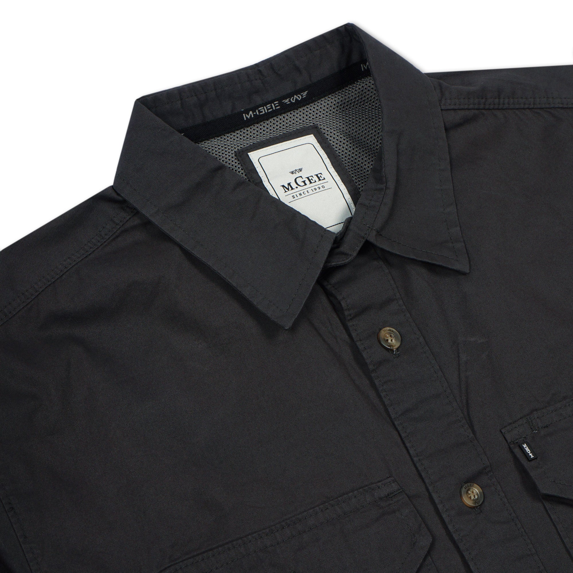 Kemeja Lengan Panjang CAMPER C020 Dark Grey