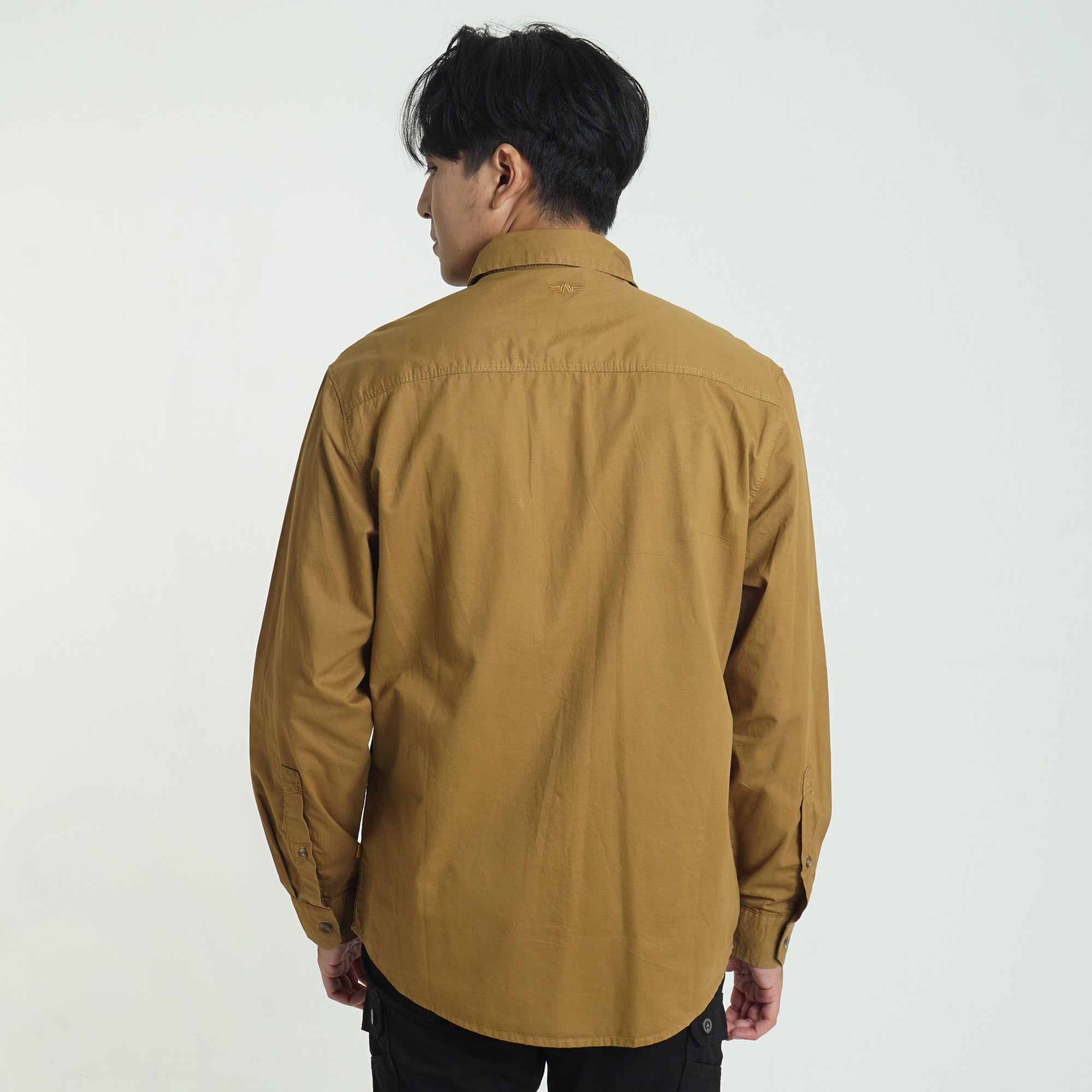 Long Sleeved Shirt CAMPER Light Brown