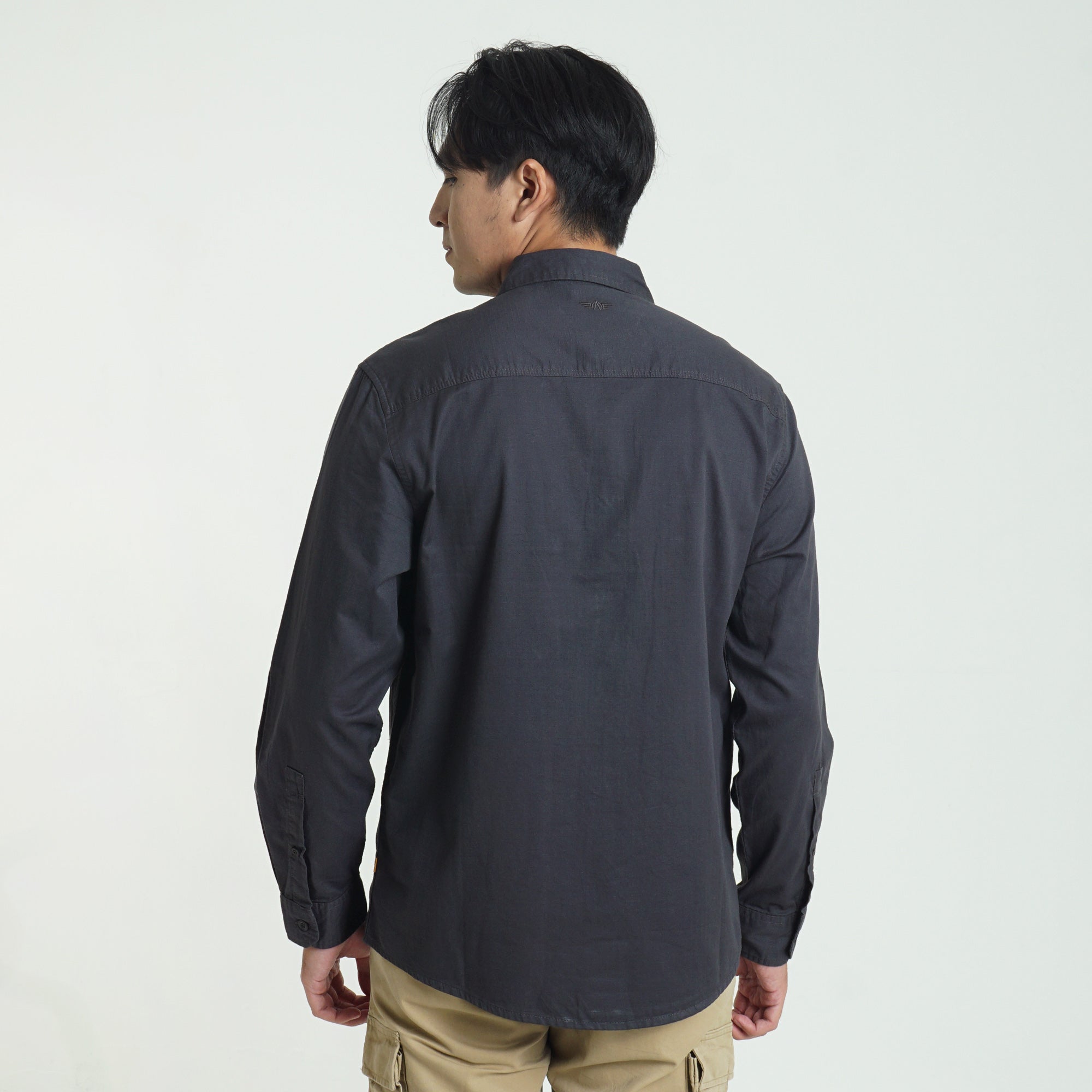 Long Sleeved Shirt CAMPER Dark Grey