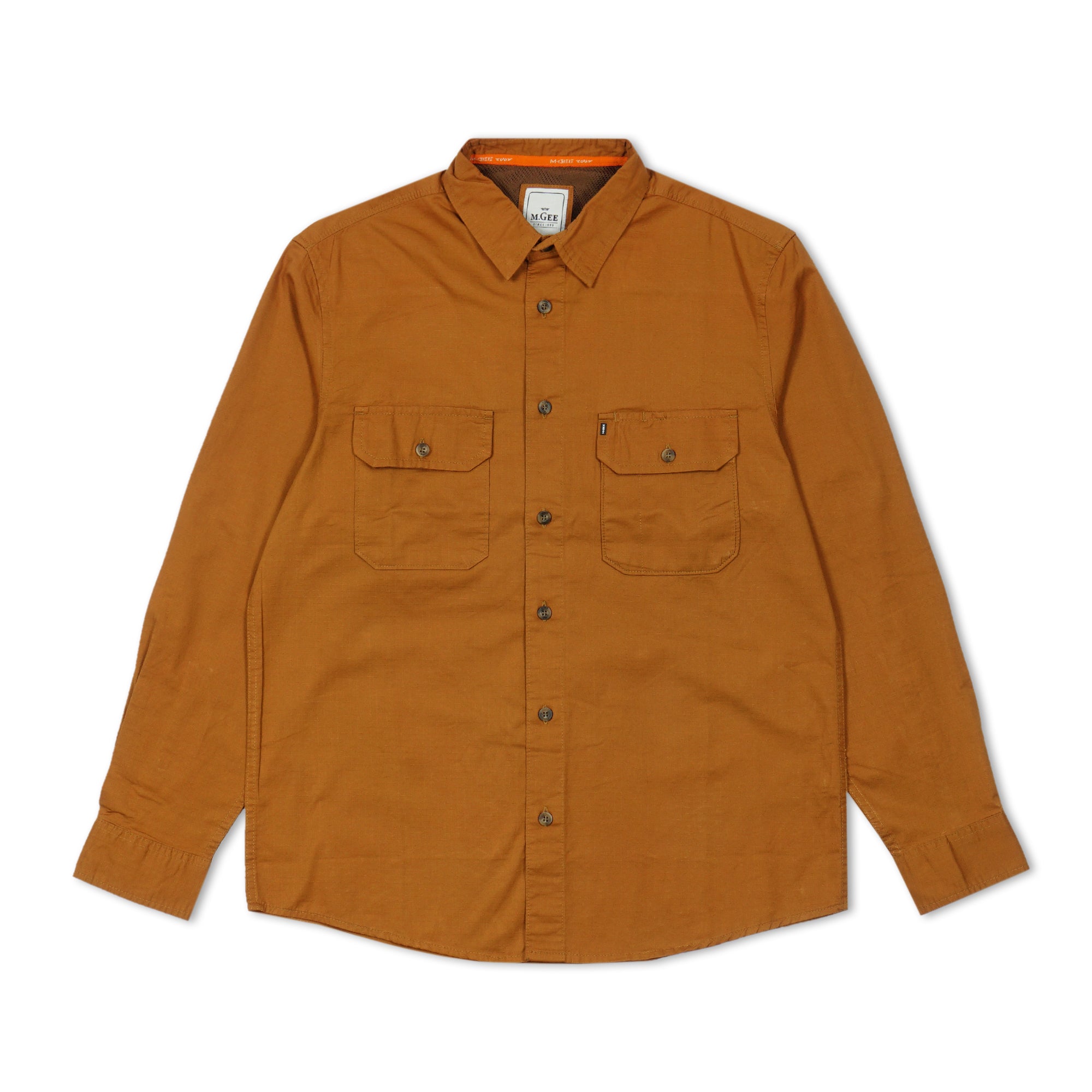 LONG SLEEVED SHIRT CAMPER Light Brown