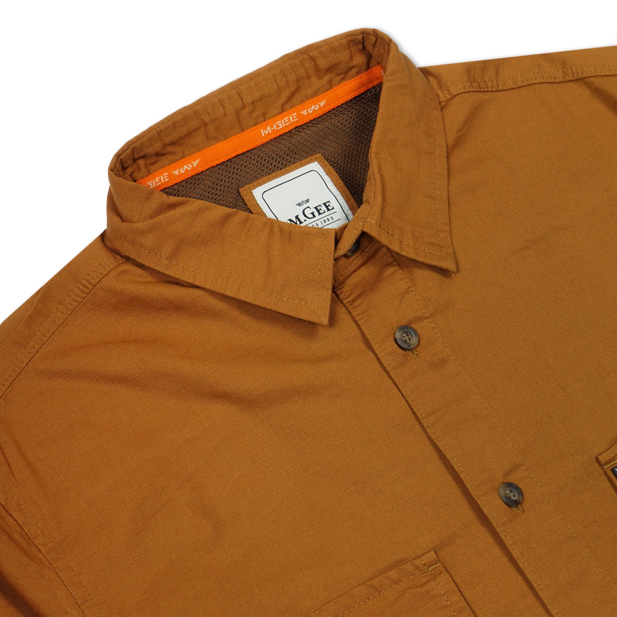 LONG SLEEVED SHIRT CAMPER Light Brown