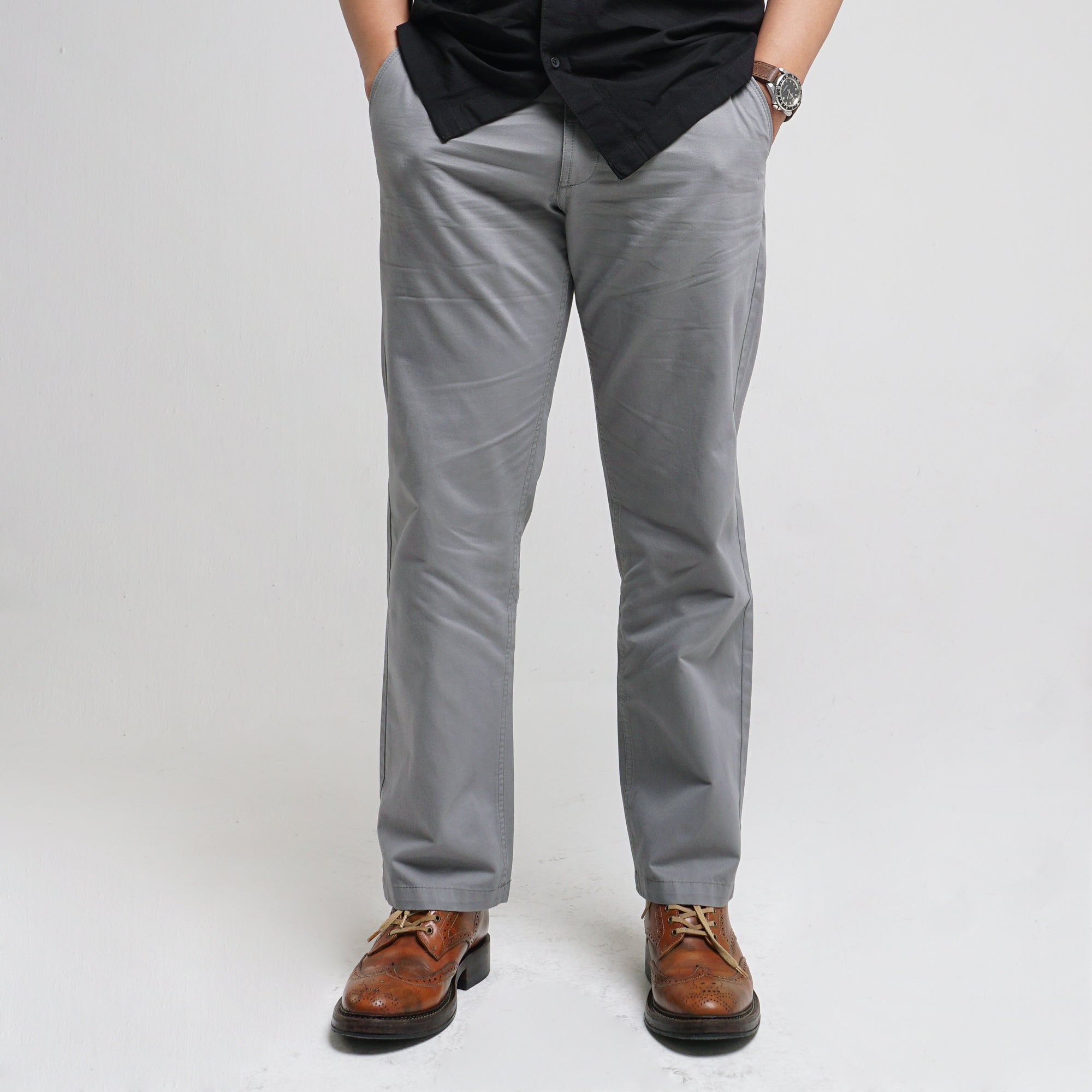 Celana Chinos Panjang Forza C044 Grey