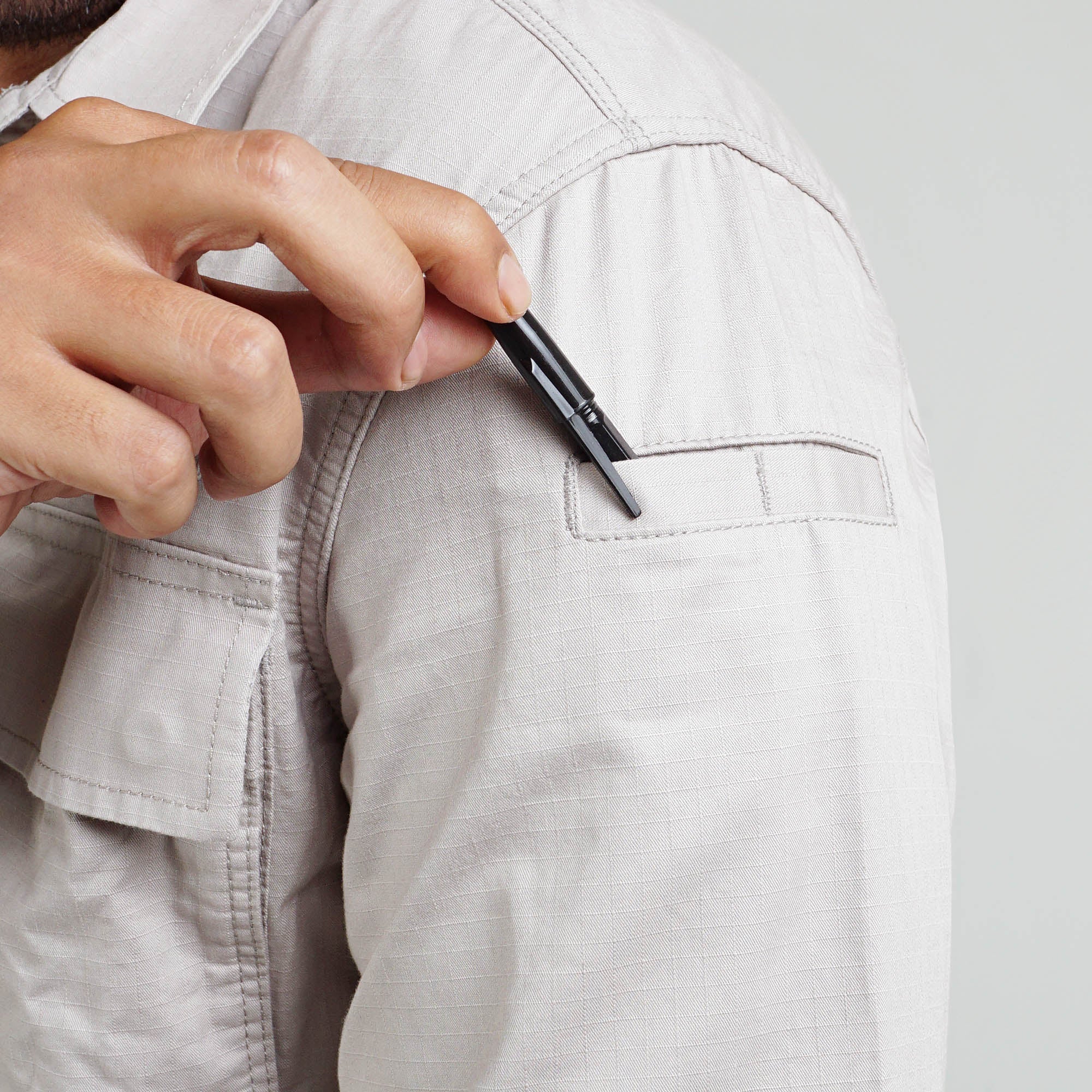 M.Gee Kemeja Kerja Outdoor Lengan Panjang GORDON C072 Light Khaky