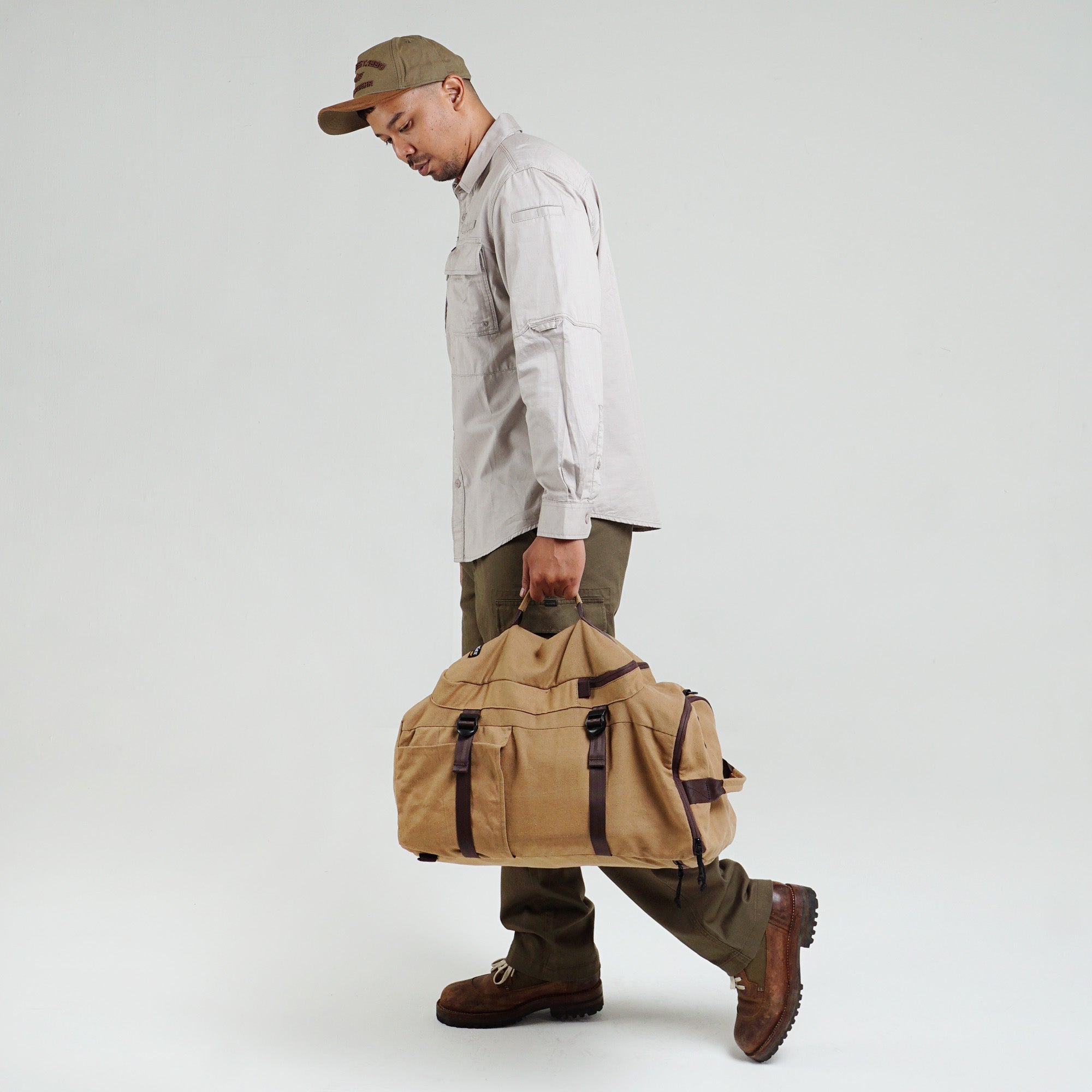 M.Gee Kemeja Kerja Outdoor Lengan Panjang GORDON C072 Light Khaky