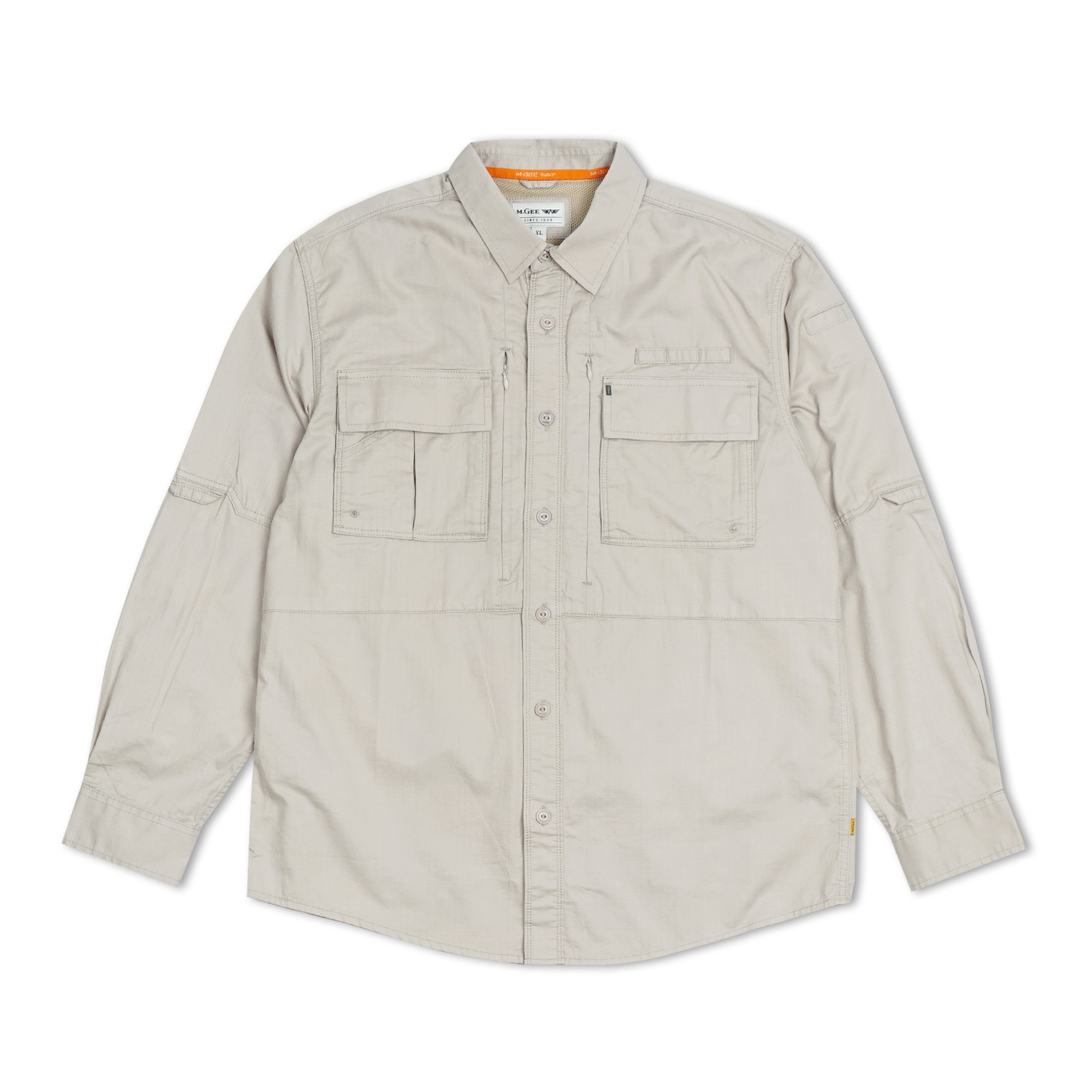 M.Gee Kemeja Kerja Outdoor Lengan Panjang GORDON C072 Light Khaky