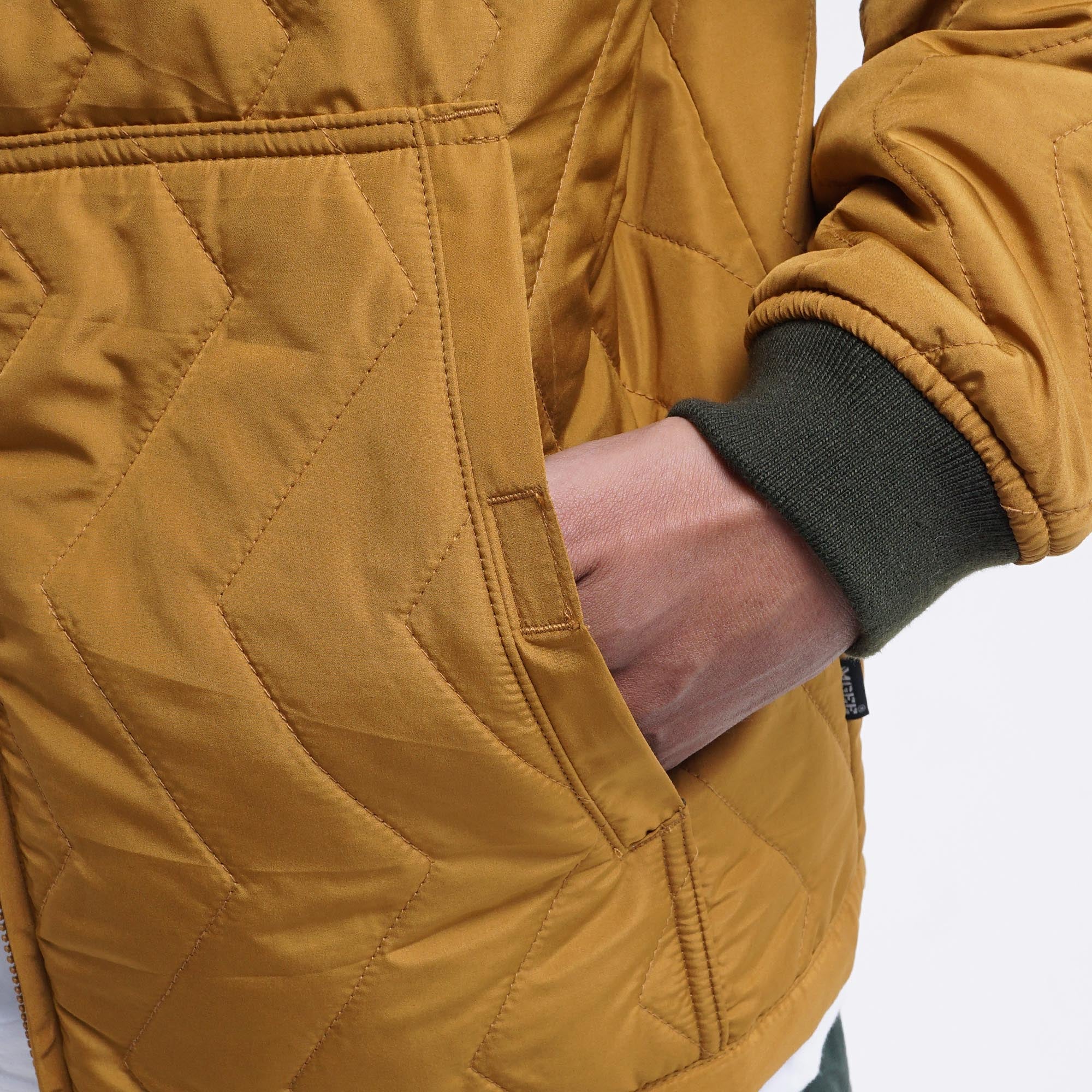 Jacket Quilted Reversible Grims 01 Yellow Mgeeworks