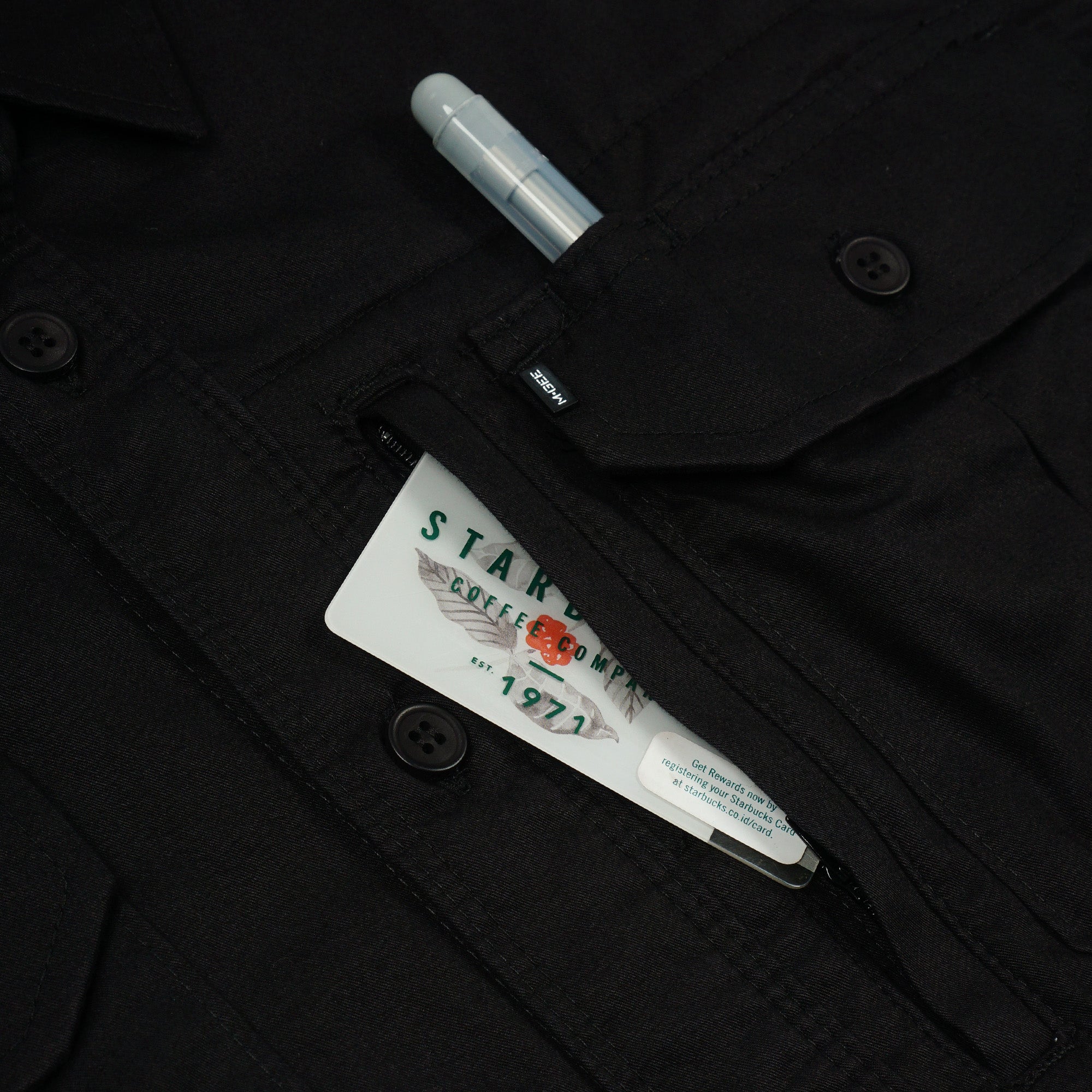 Shirt Long Sleeve GORDON BLACK