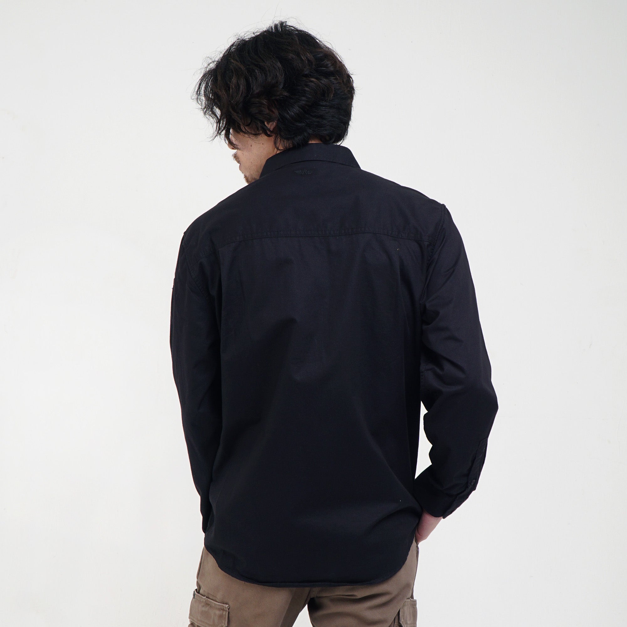 Shirt Long Sleeve GORDON BLACK