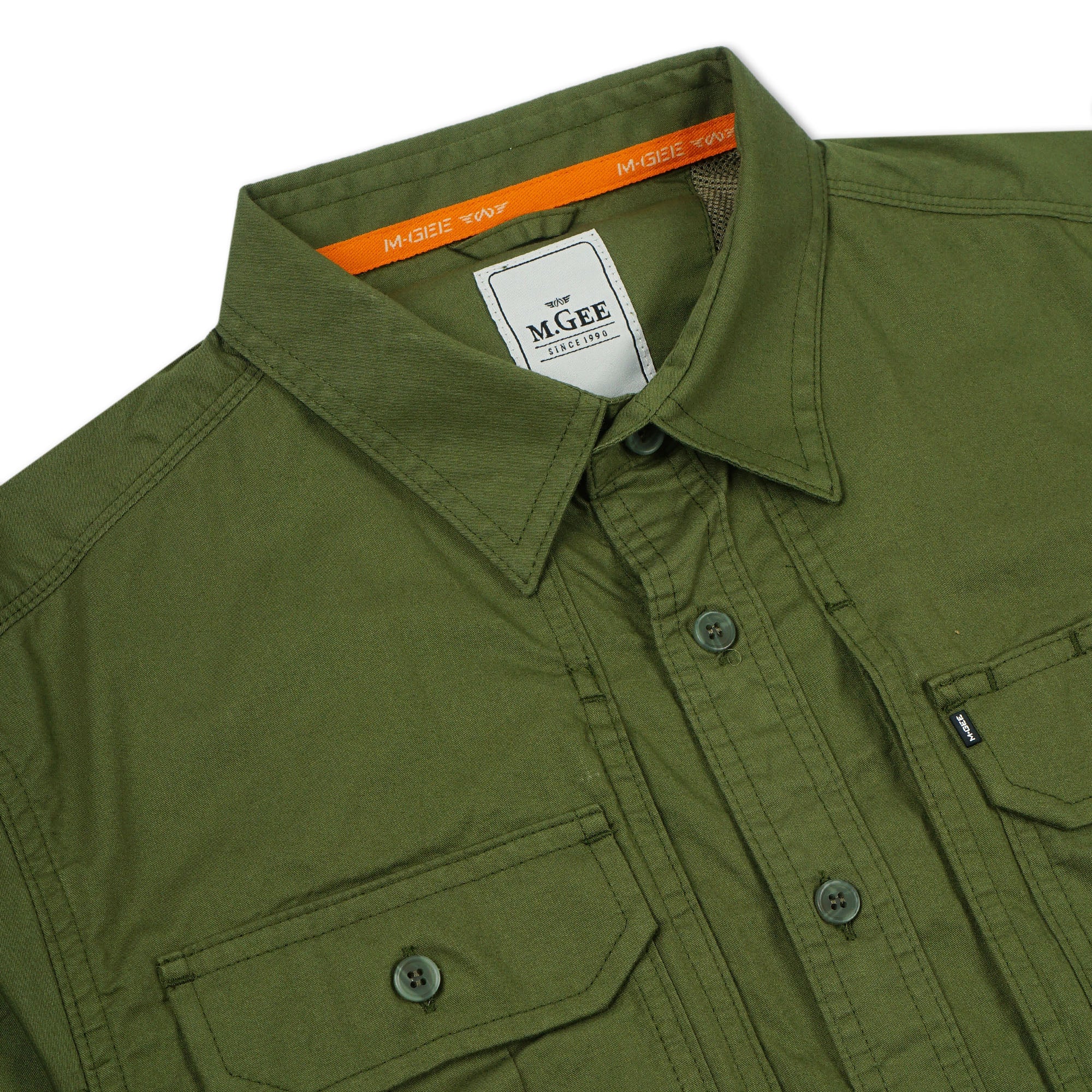 Kemeja Lengan Panjang Gordon C062 Green