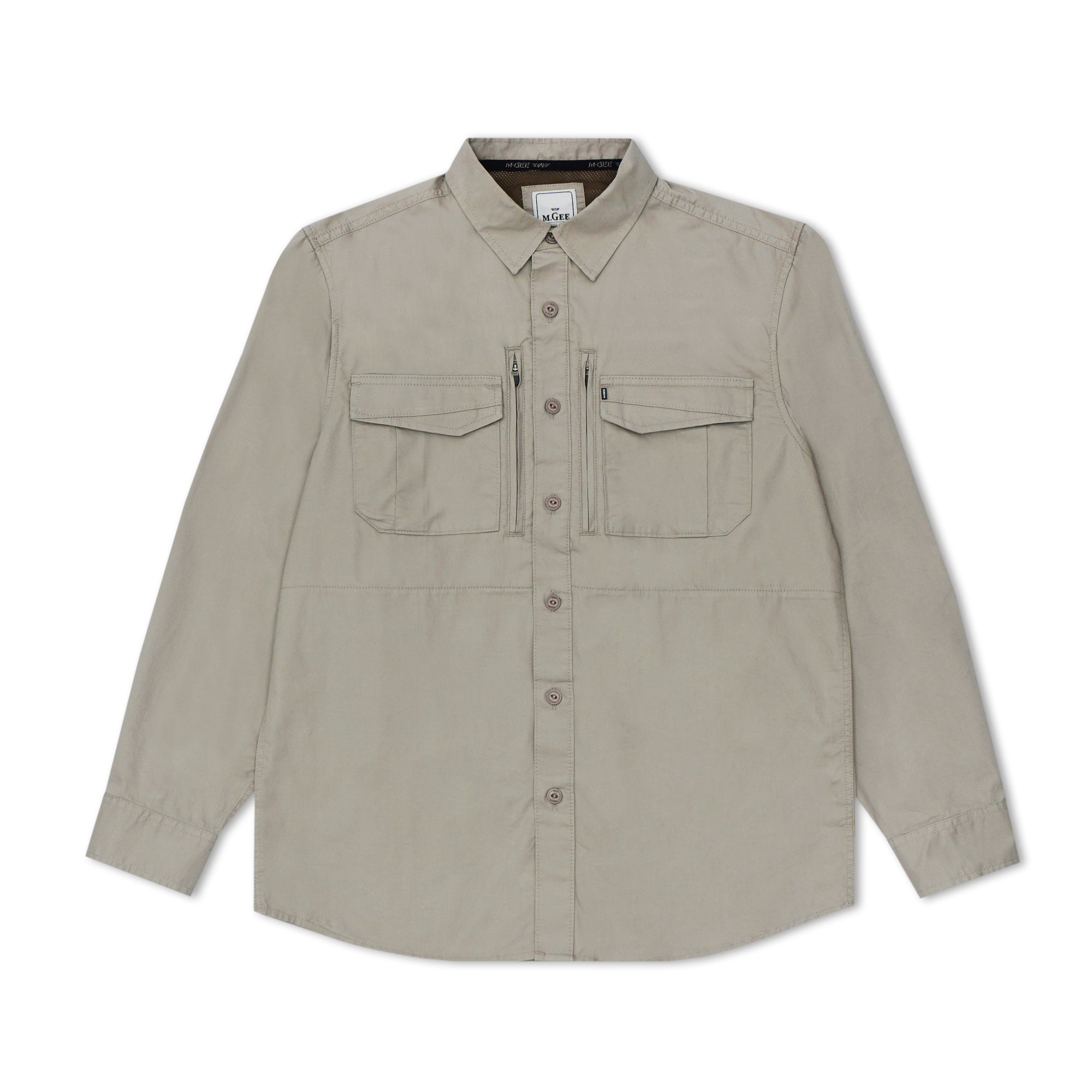 Shirt Long Sleeve GORDON LT GREY C066