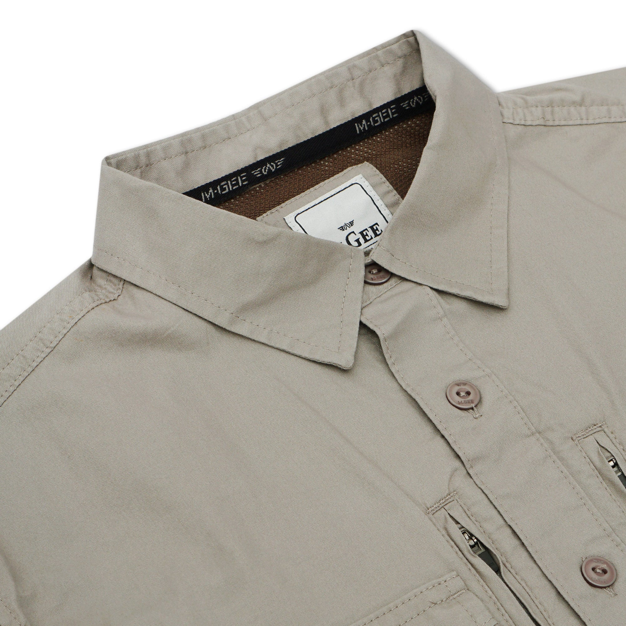 Shirt Long Sleeve GORDON LT GREY C066