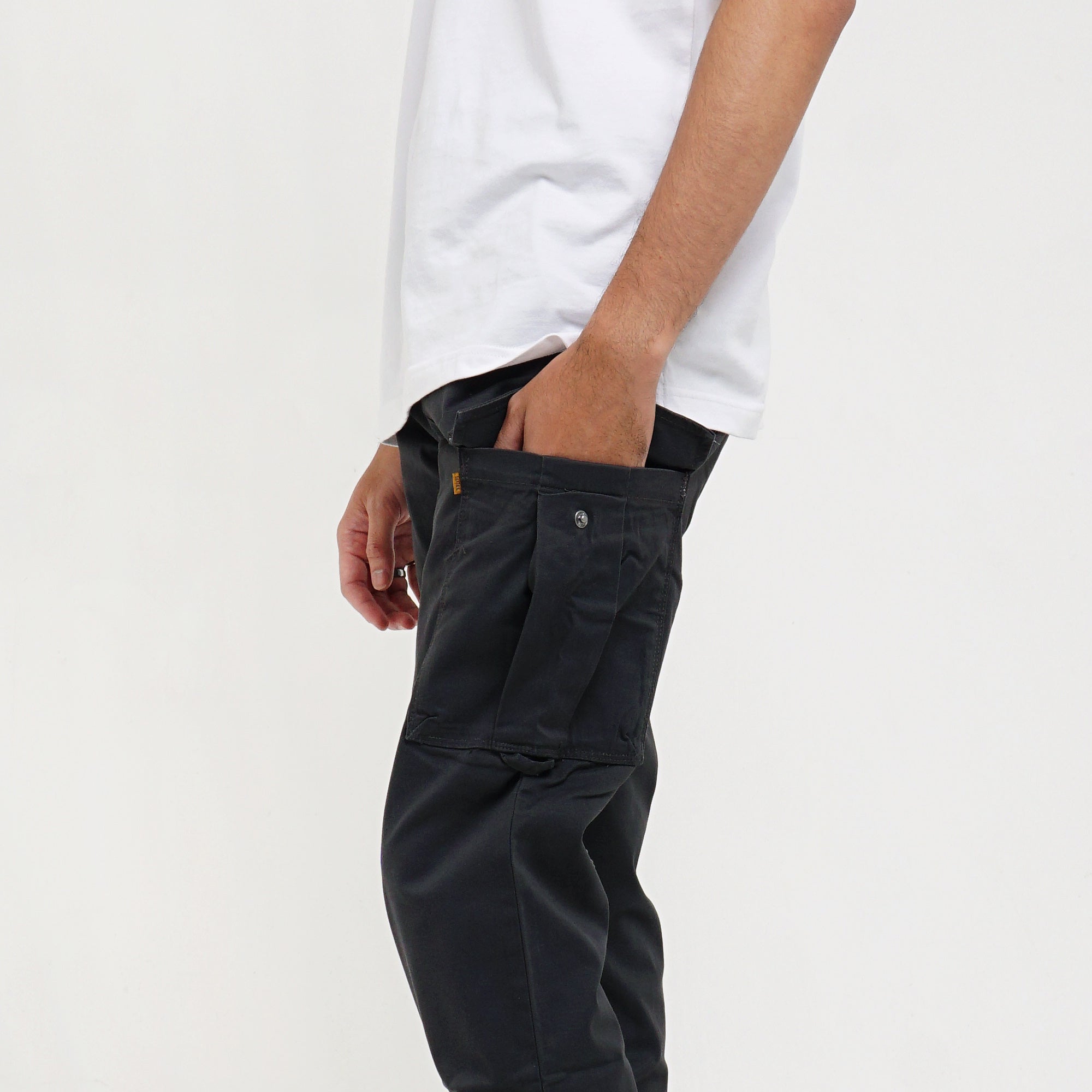Pants Cargo GREG 10 DARK GREY