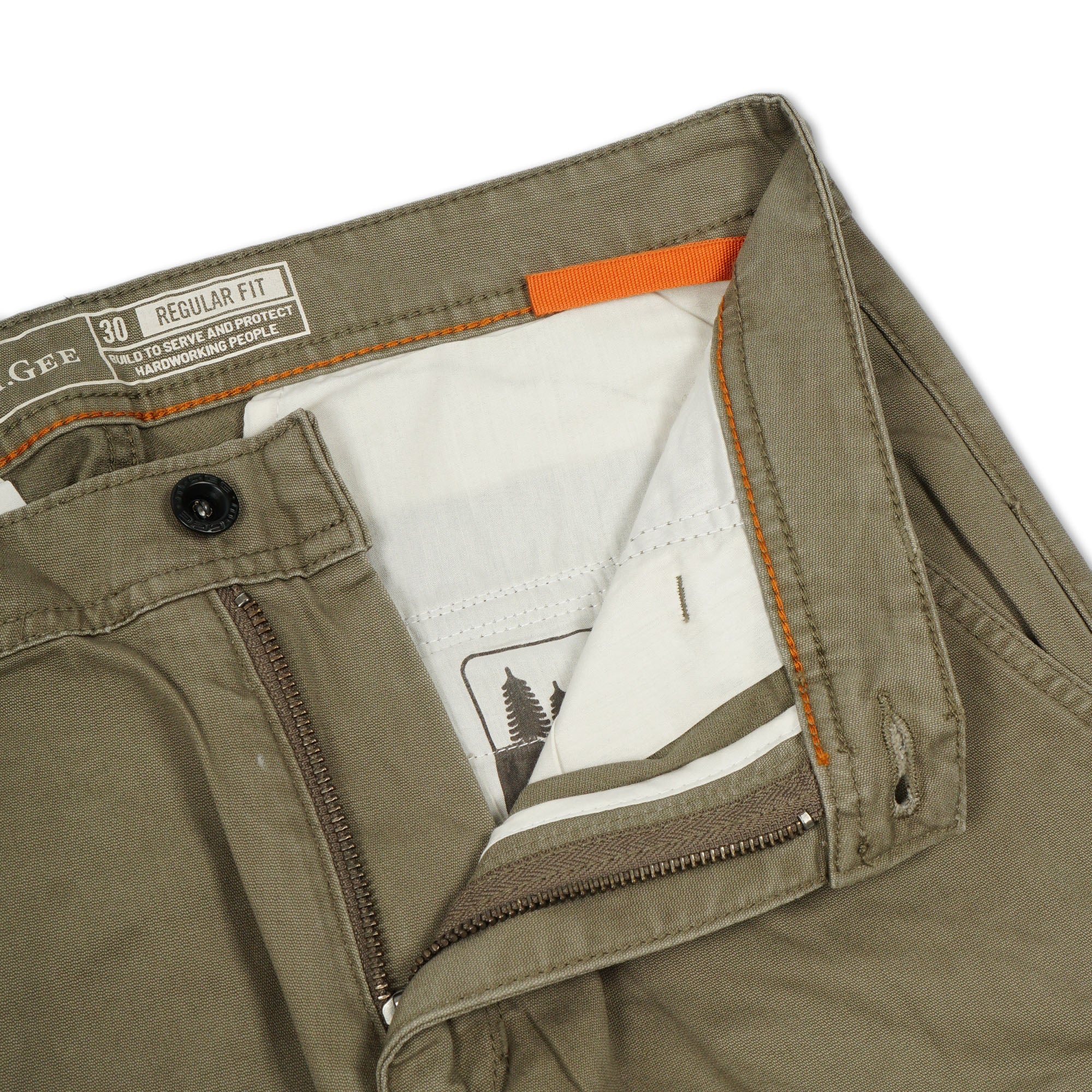 Long Pant Cargo GREG Light Olive