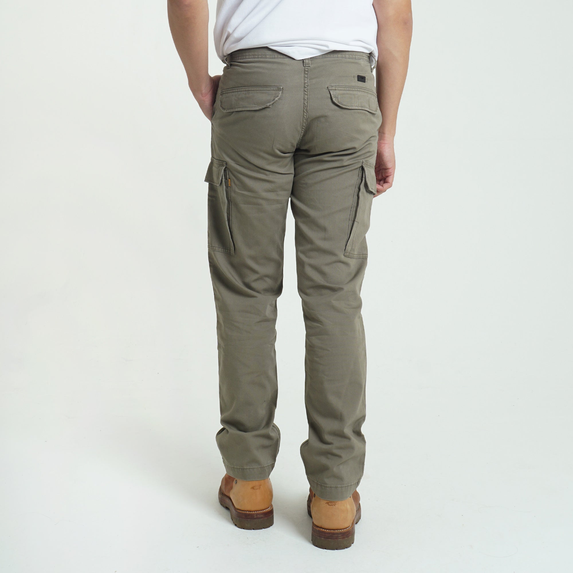 Long Pant Cargo GREG Light Olive