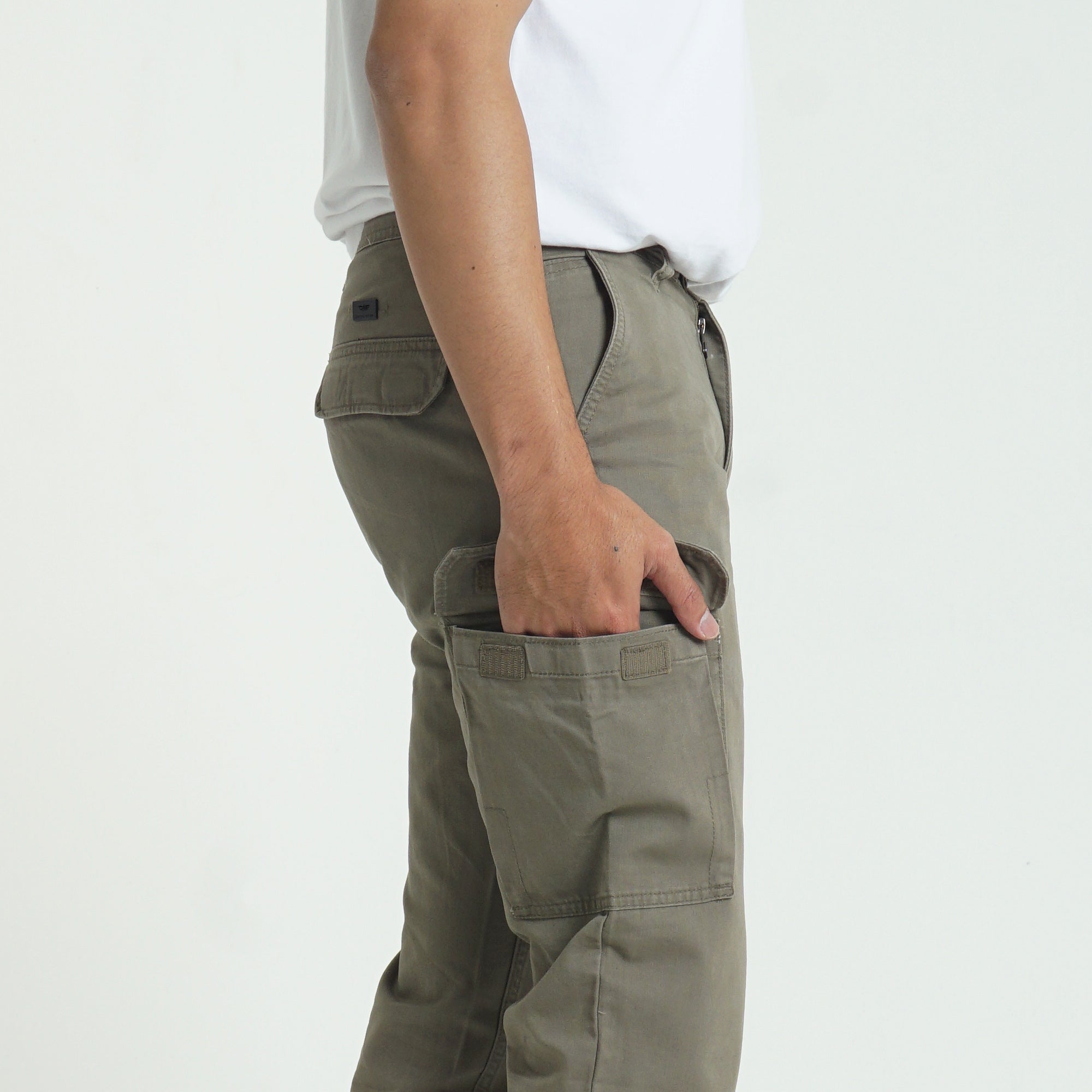 Long Pant Cargo GREG Light Olive