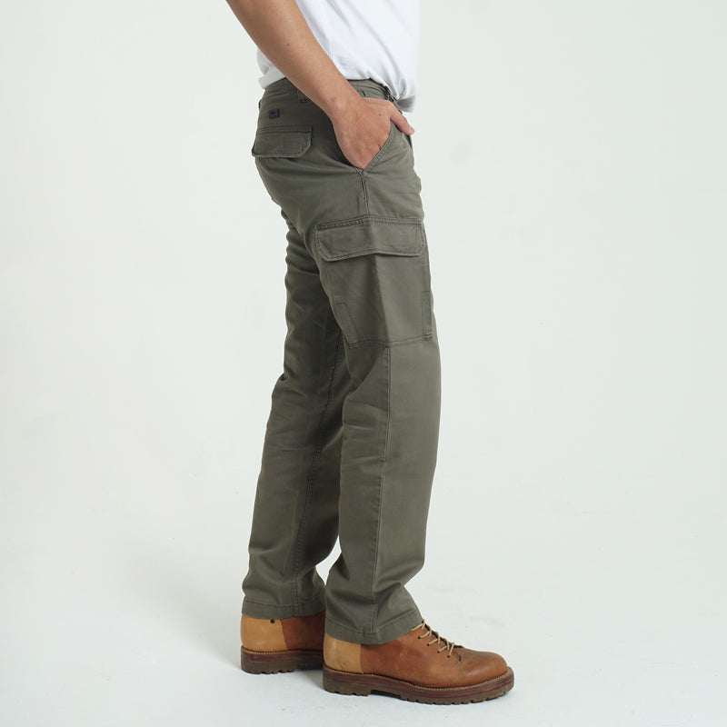 Long Pant Cargo GREG Olive