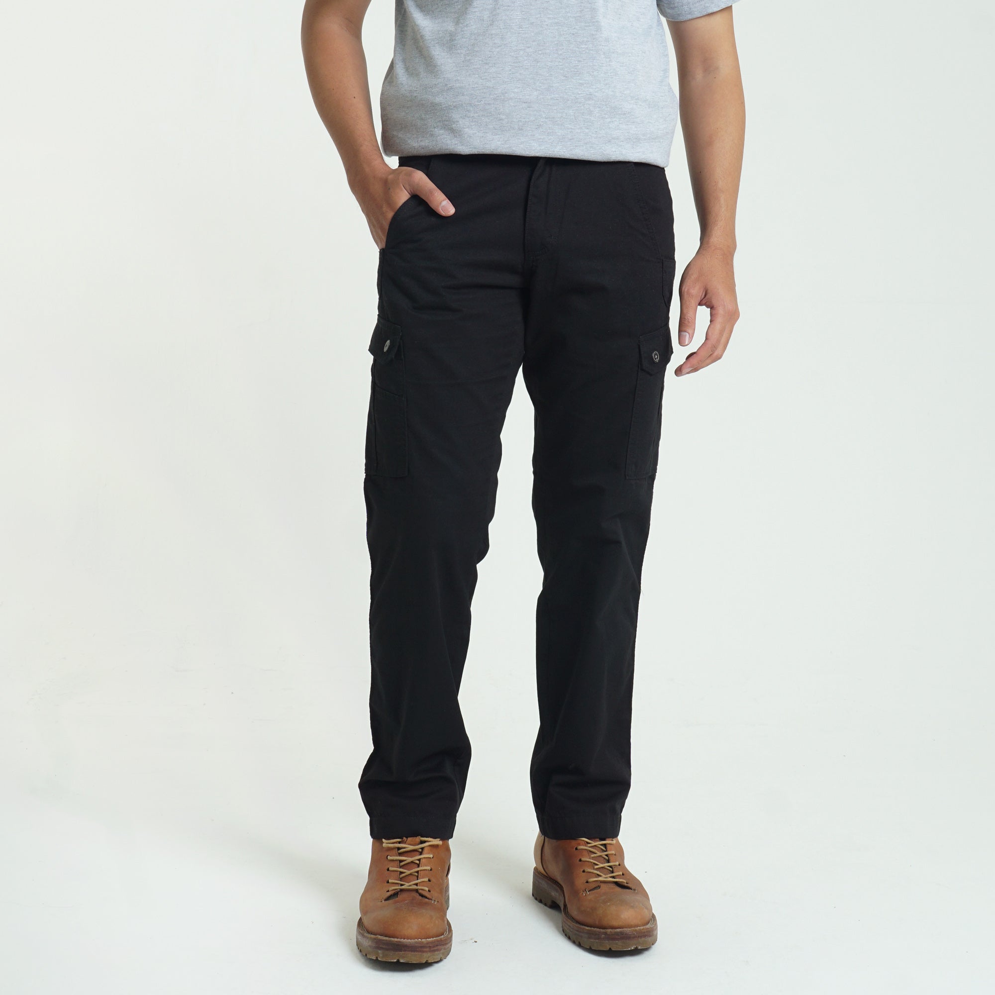 Cargo Pants GREG C012 BLACK