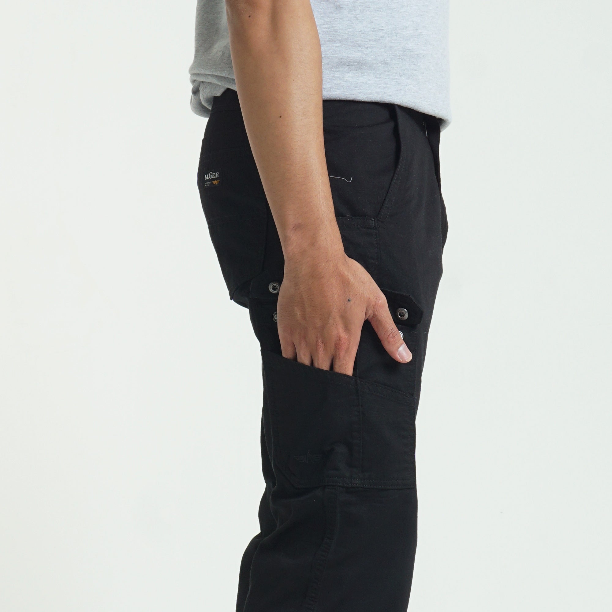 Cargo Pants GREG C012 BLACK