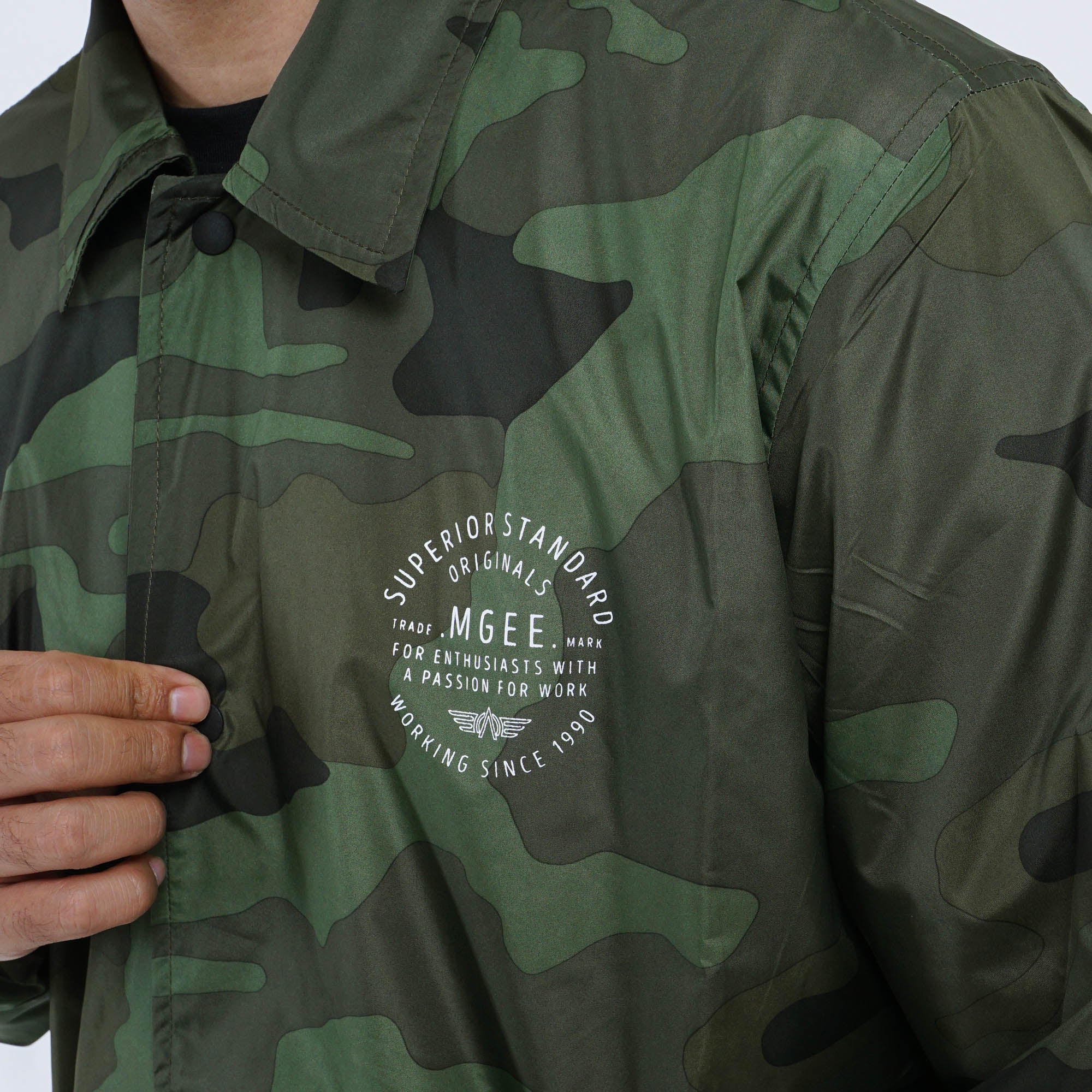 Jacket Coach Camo Hayden