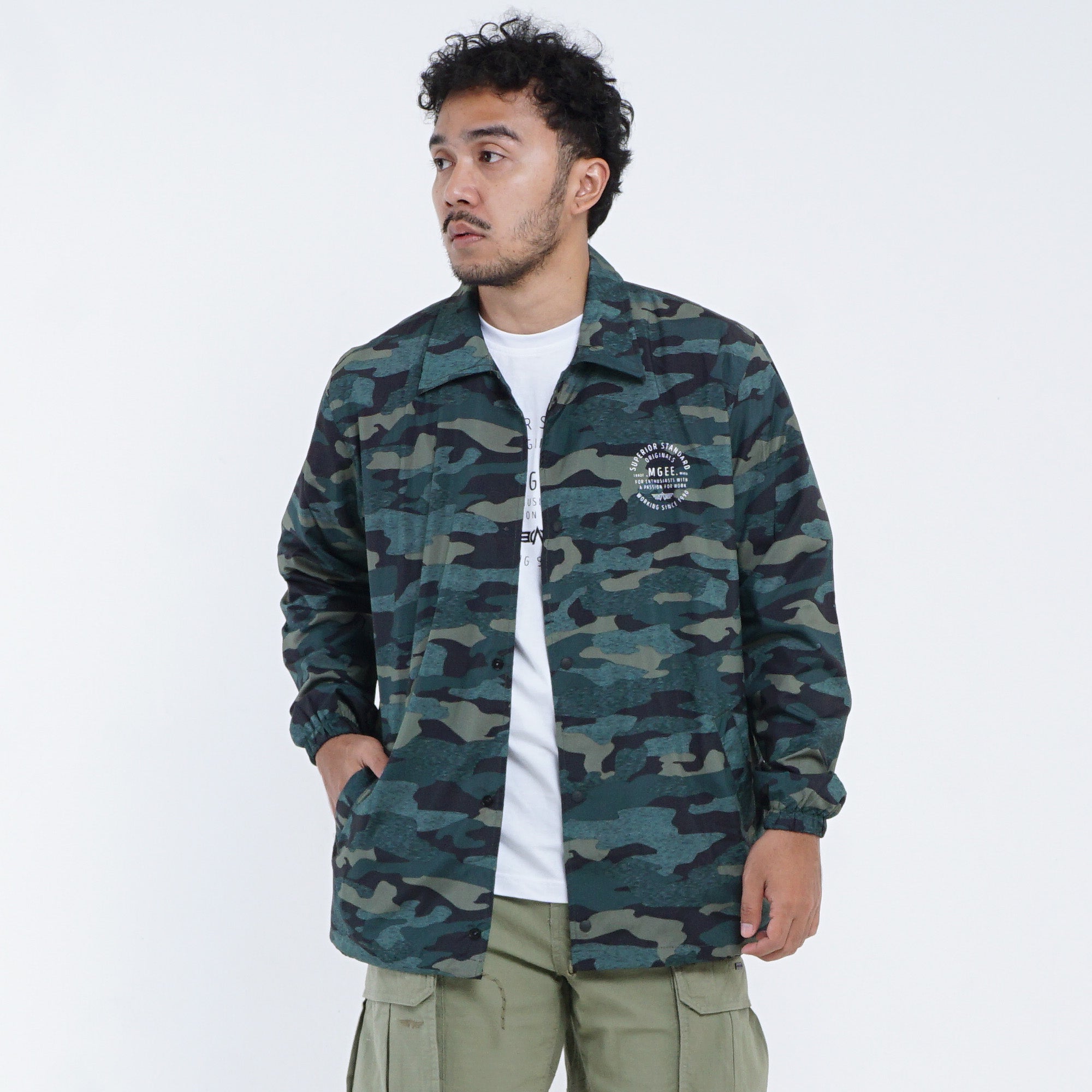 Jacket Coach Camo Hayden