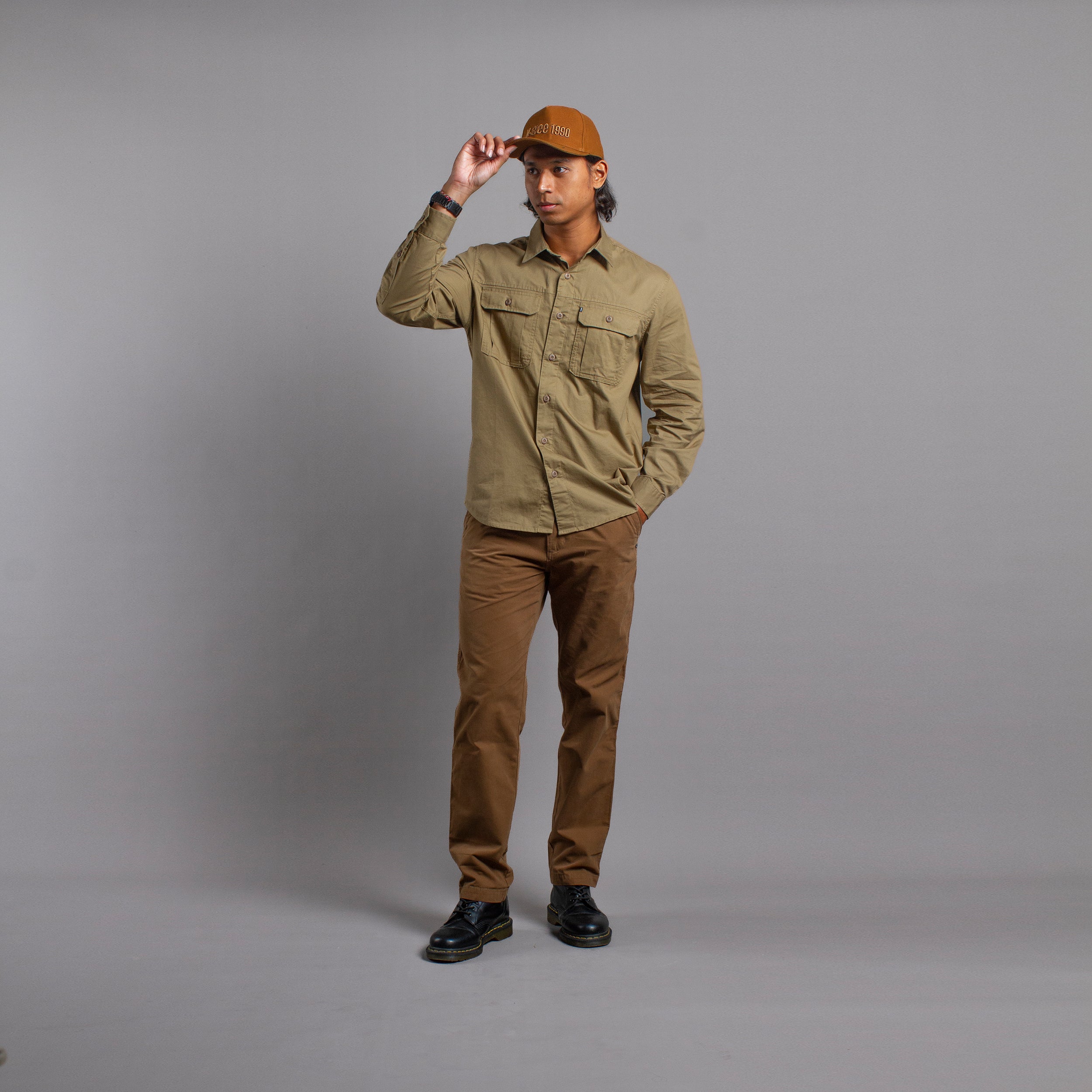 Hat Hatch 64 Brown