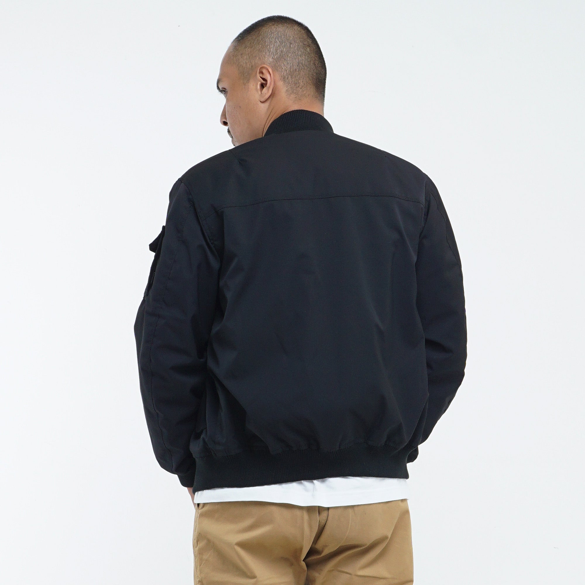 Jacket Bomber Javier 01 Black Mgeeworks