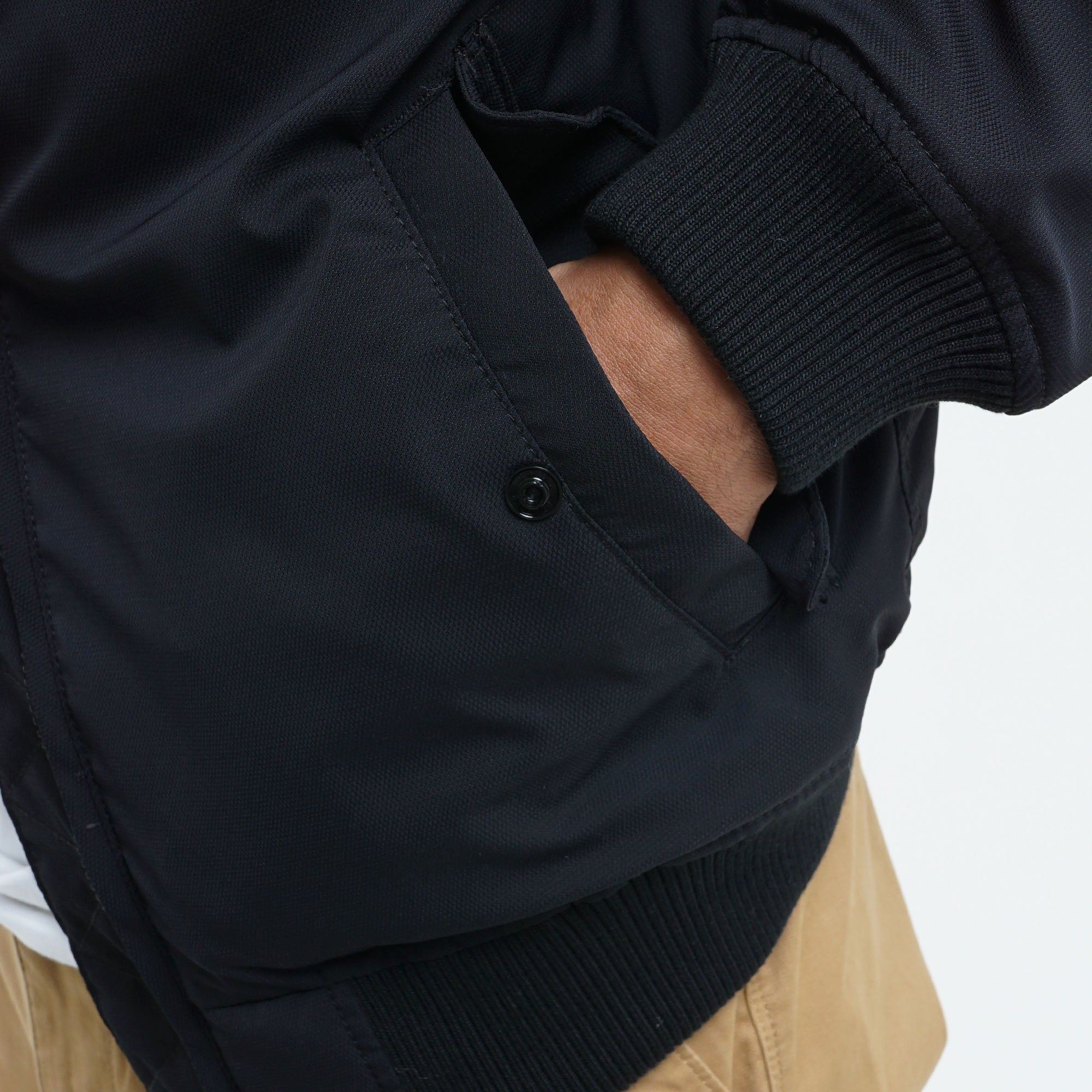 Jacket Bomber Javier 01 Black Mgeeworks