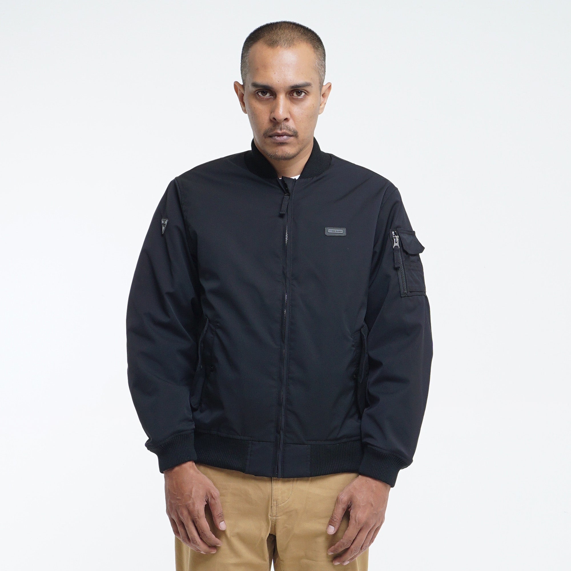 Jacket Bomber Javier 01 Black Mgeeworks
