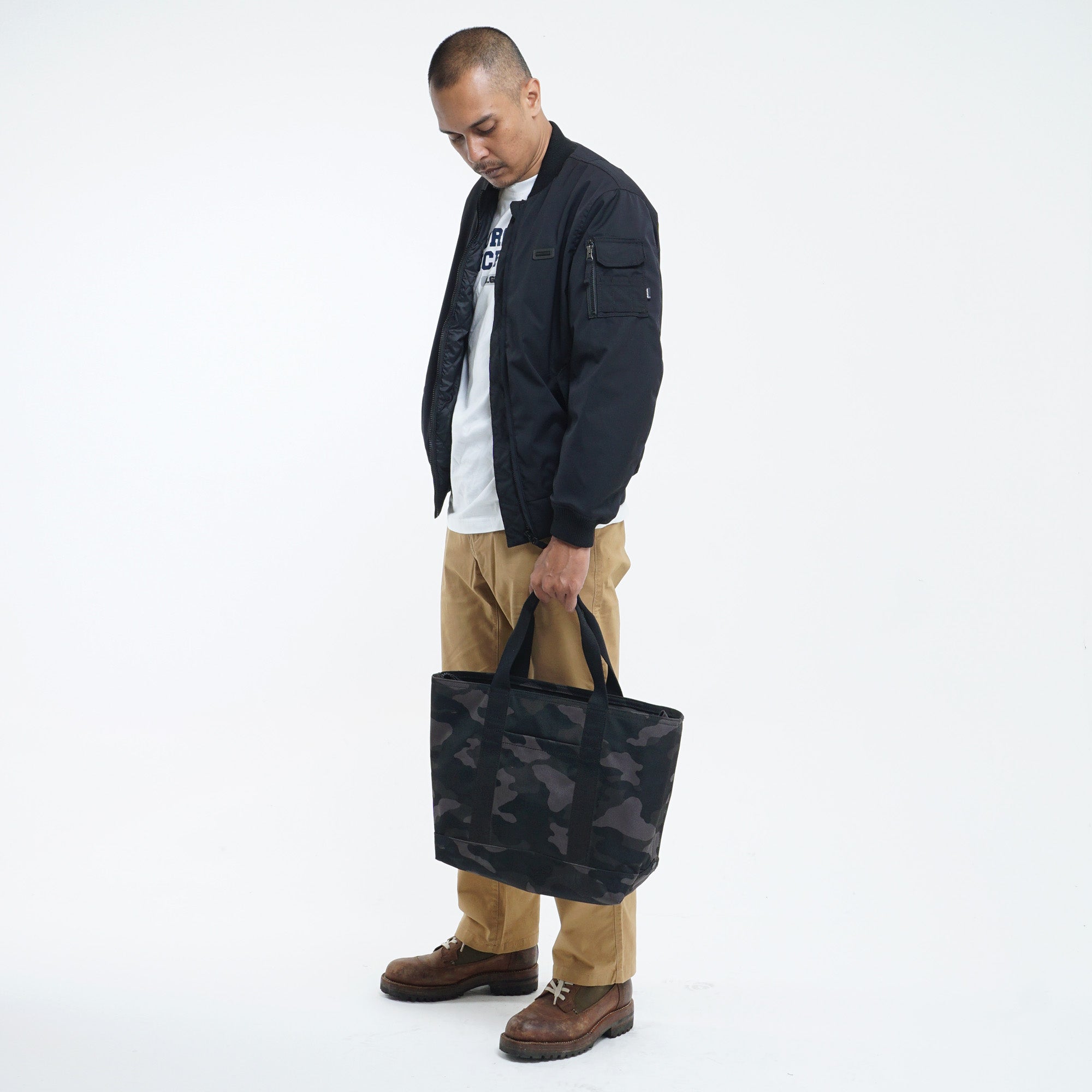 Jacket Bomber Javier 01 Black Mgeeworks