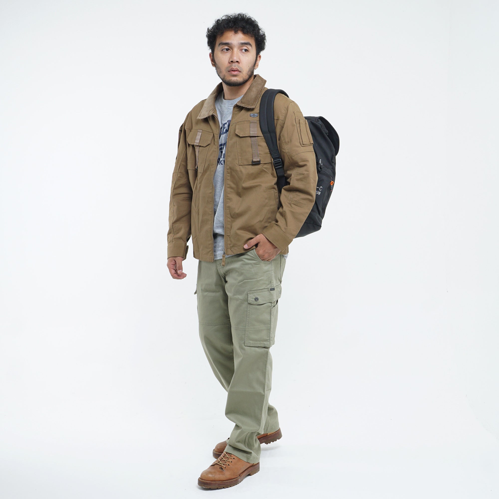 Jacket Jazper 02 LT Brown Mgeeworks
