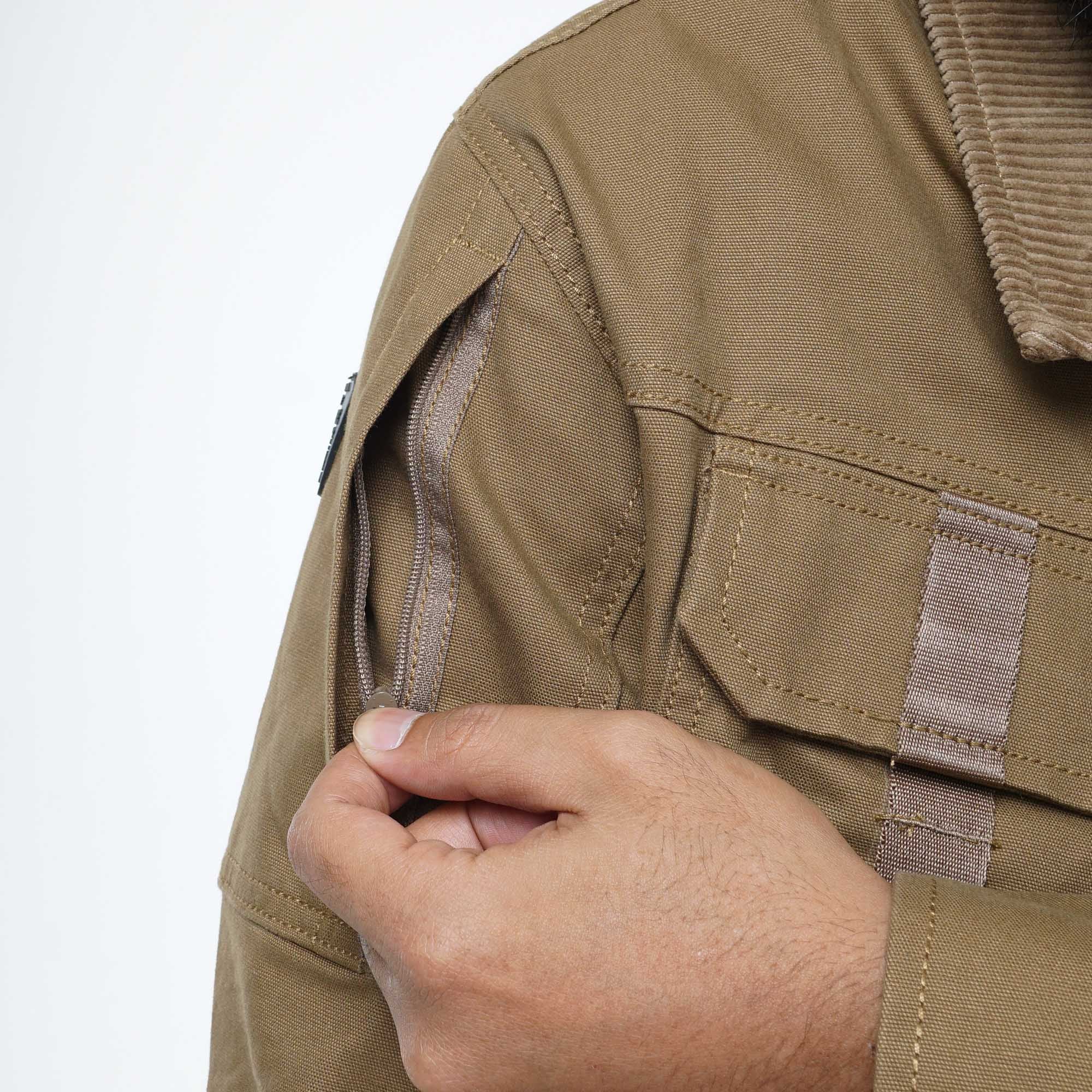 Jacket Jazper 02 LT Brown Mgeeworks