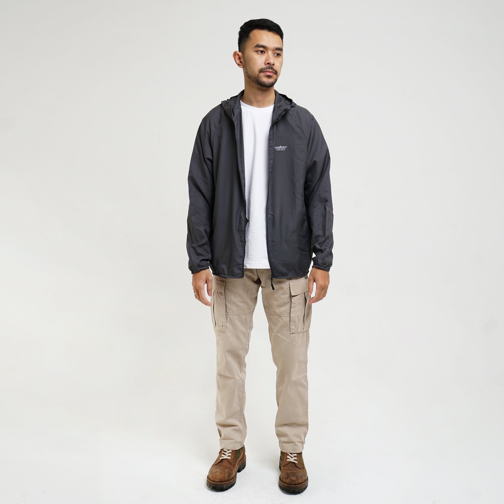 Jacket Packable Grey