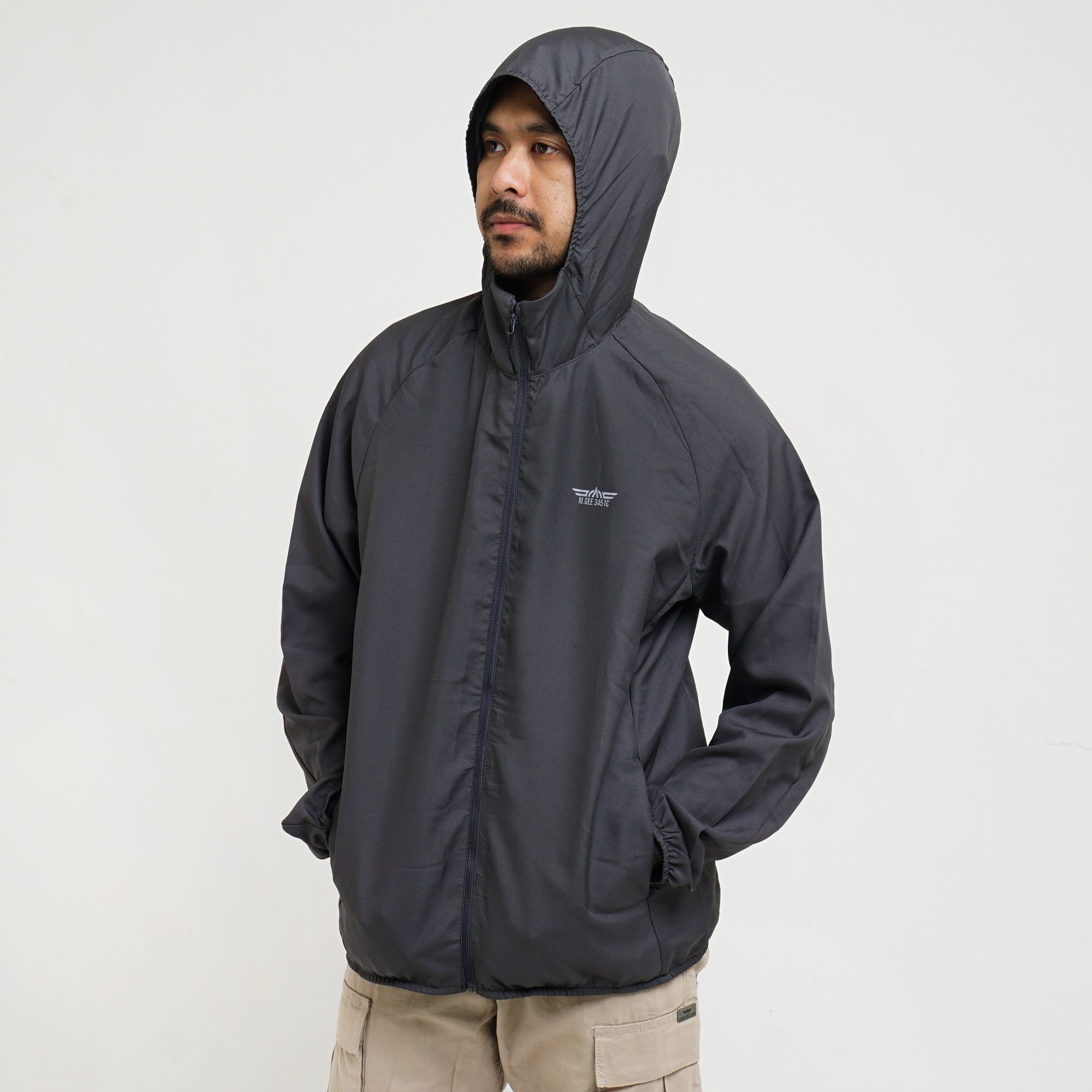 Jacket Packable Grey