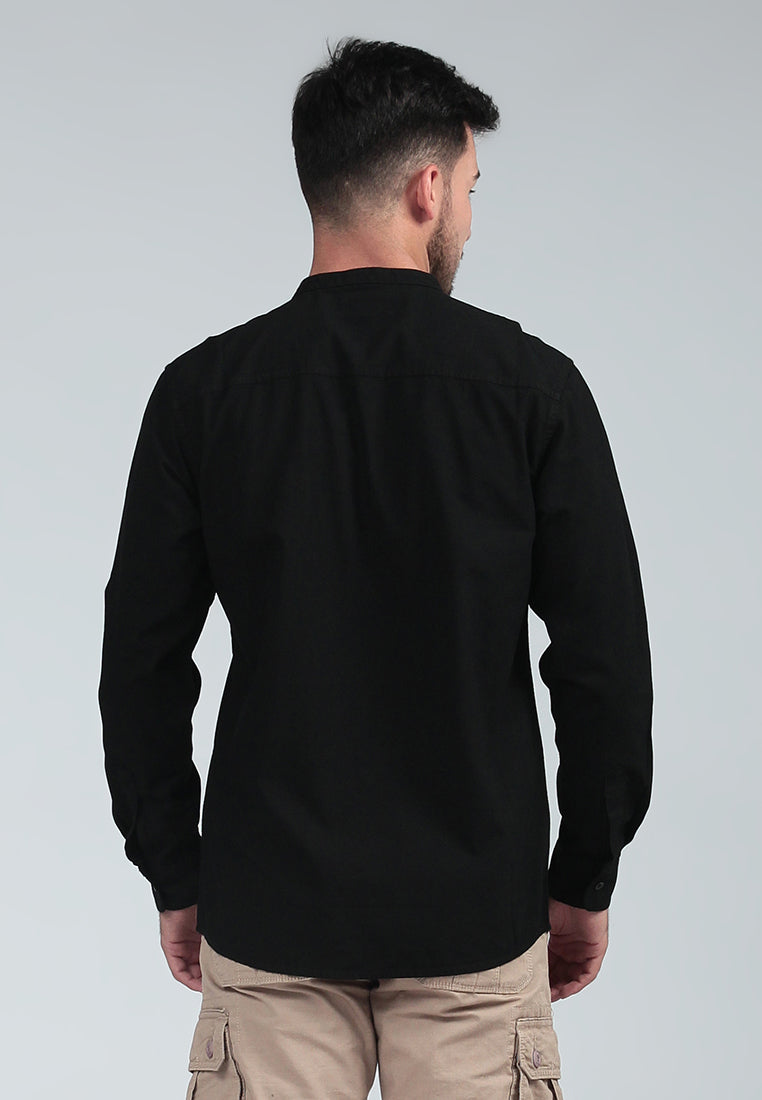 Shirt Long Sleeve Kenan Black