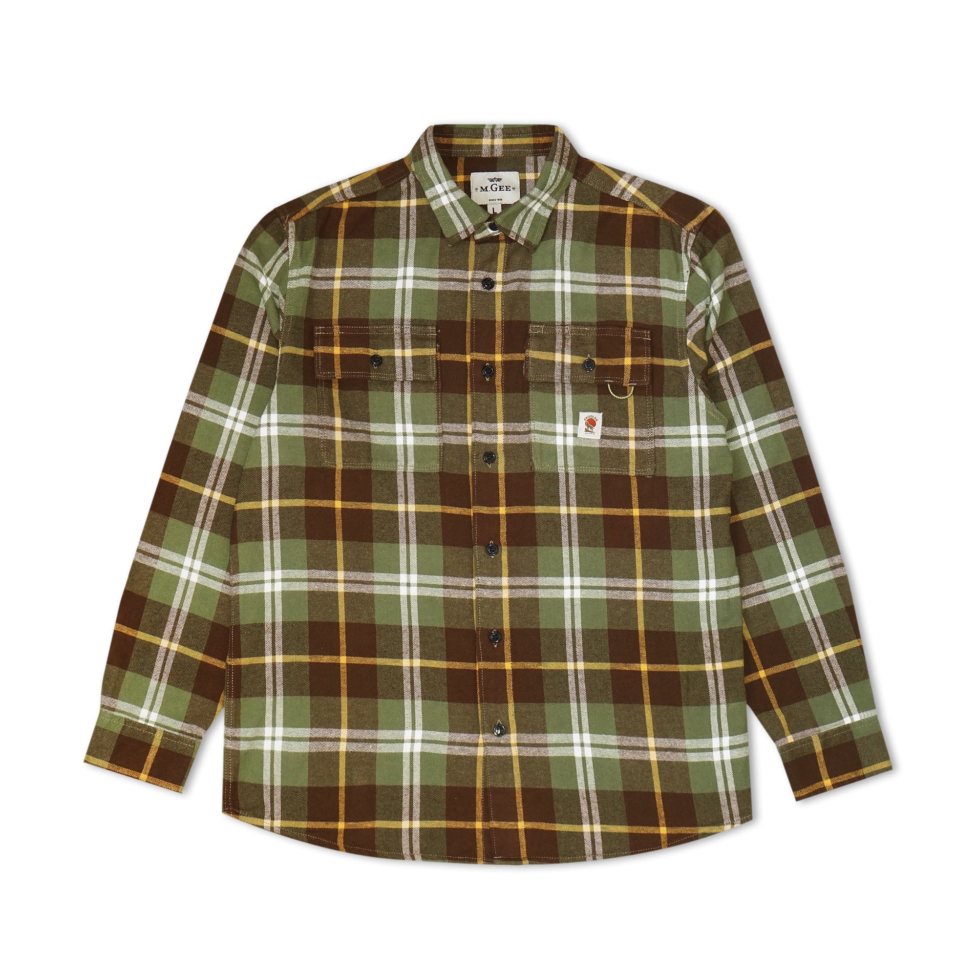 Shirt Long Sleeve TAKODA Olive