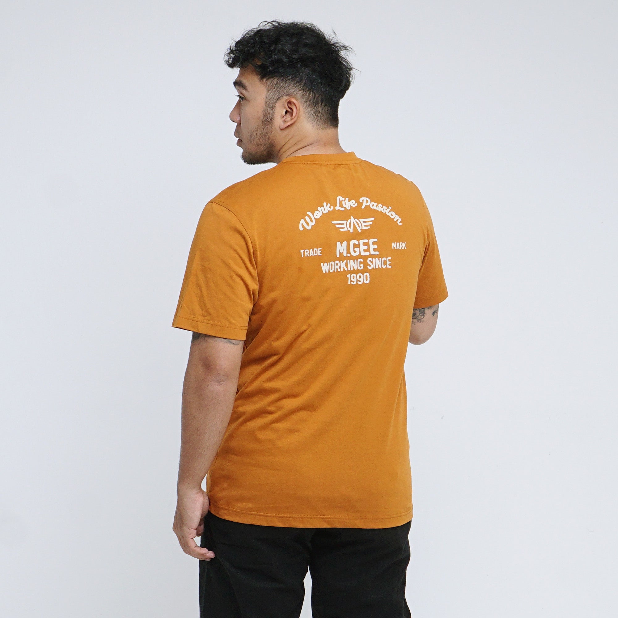 T-shirt OLIVER 133 Dark Mustard