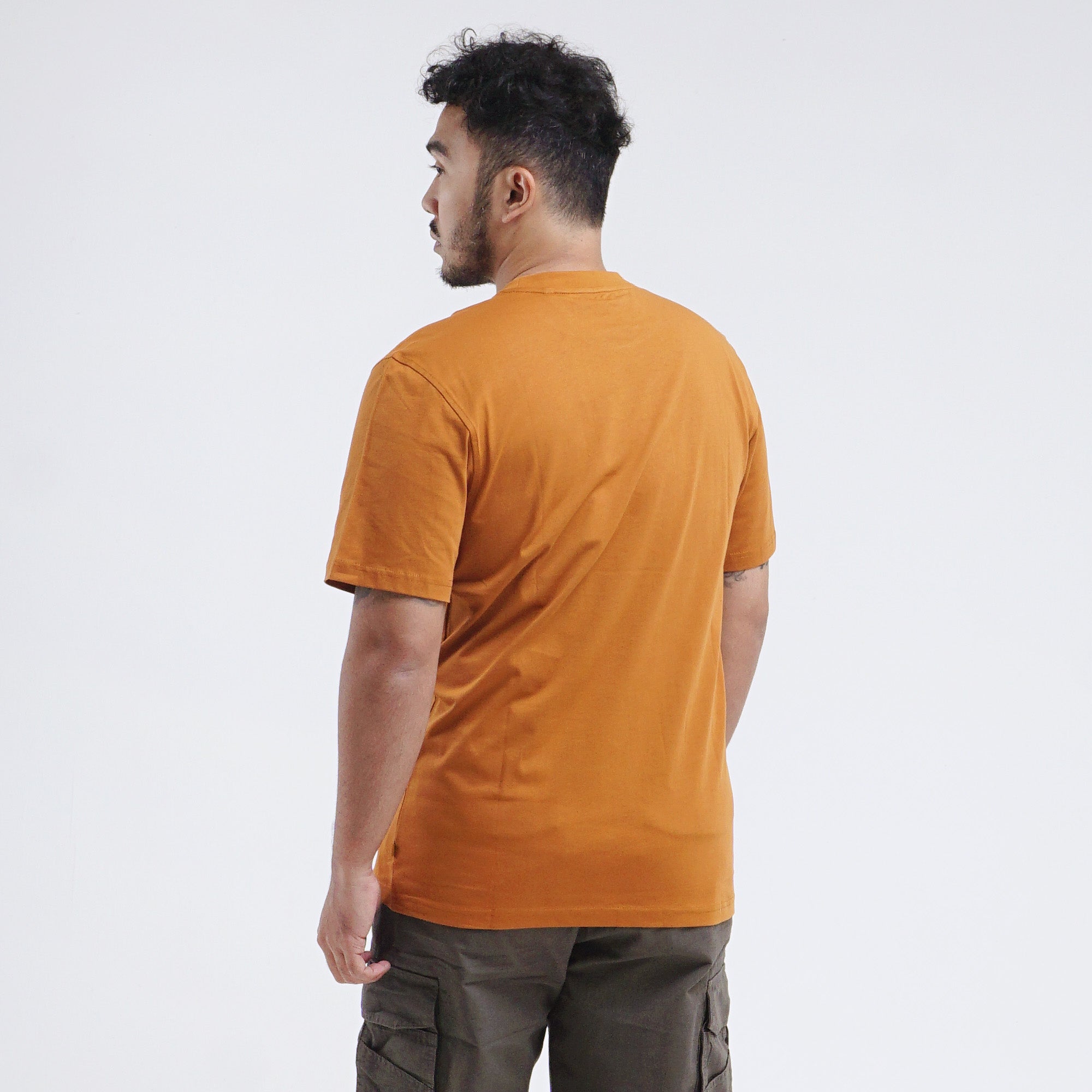 Kaos Pria T-Shirt Oliver C149 Dark Mustard