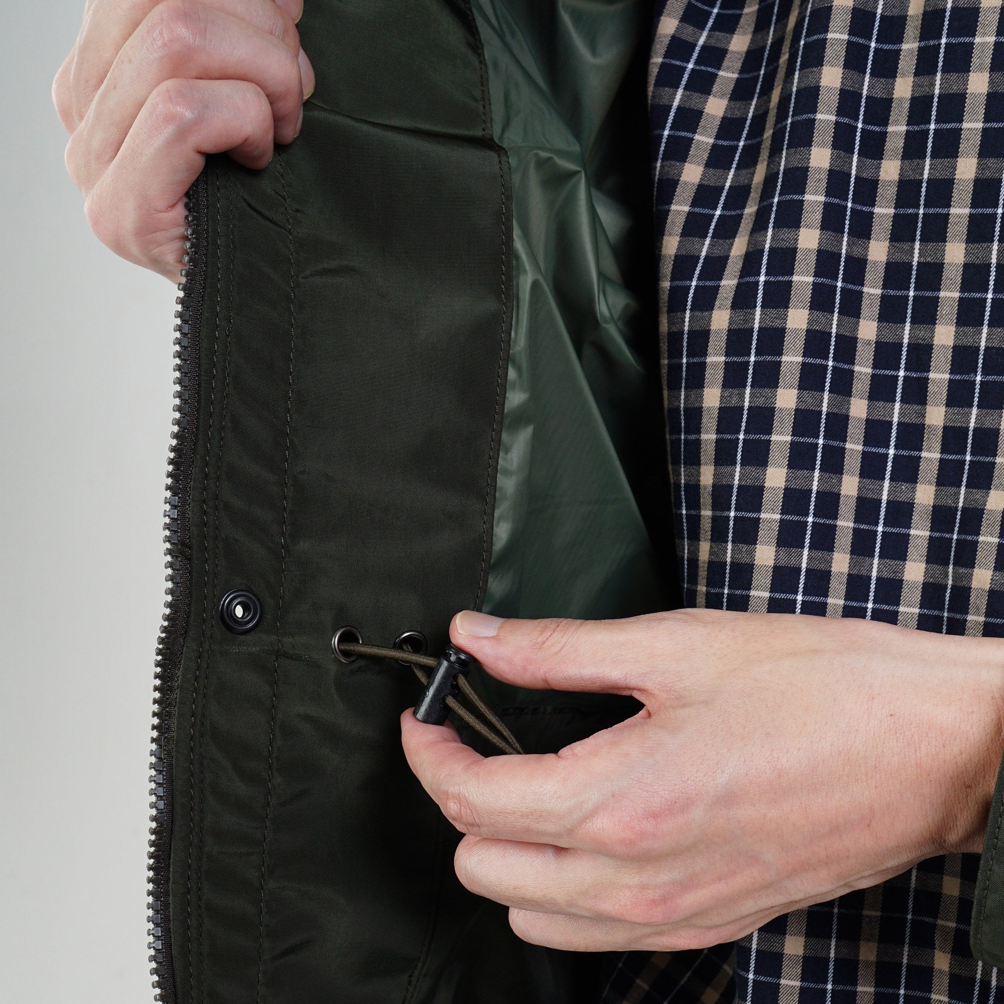 JACKET PARKA GREEN C009