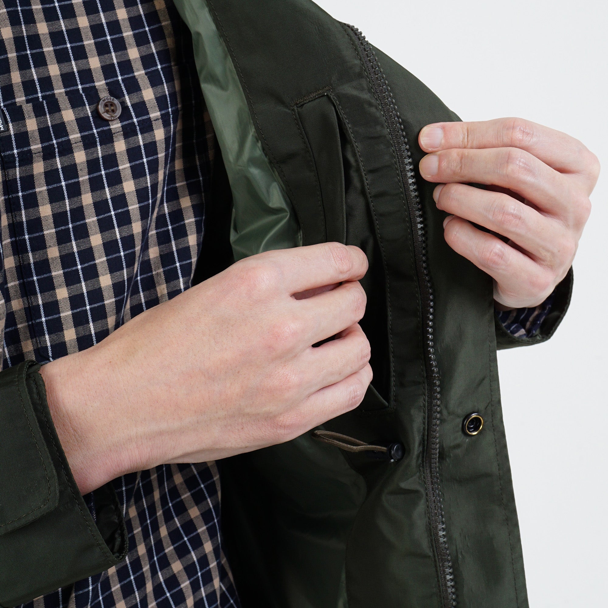 JACKET PARKA GREEN C009