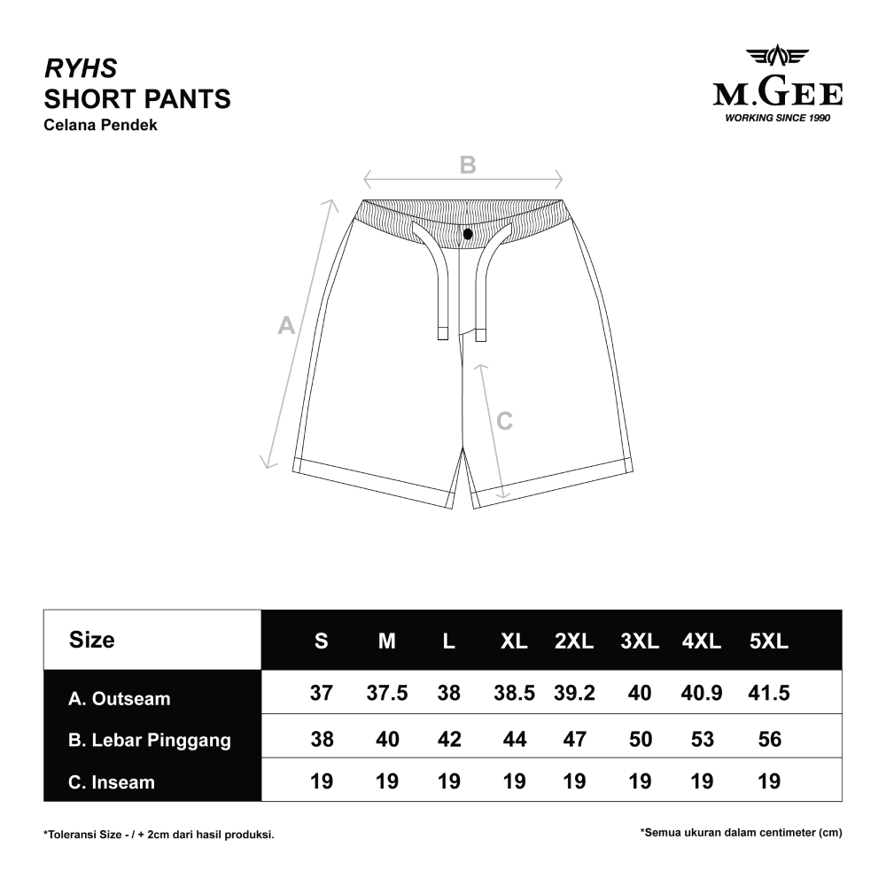Boardshort Nylon Rhys C001